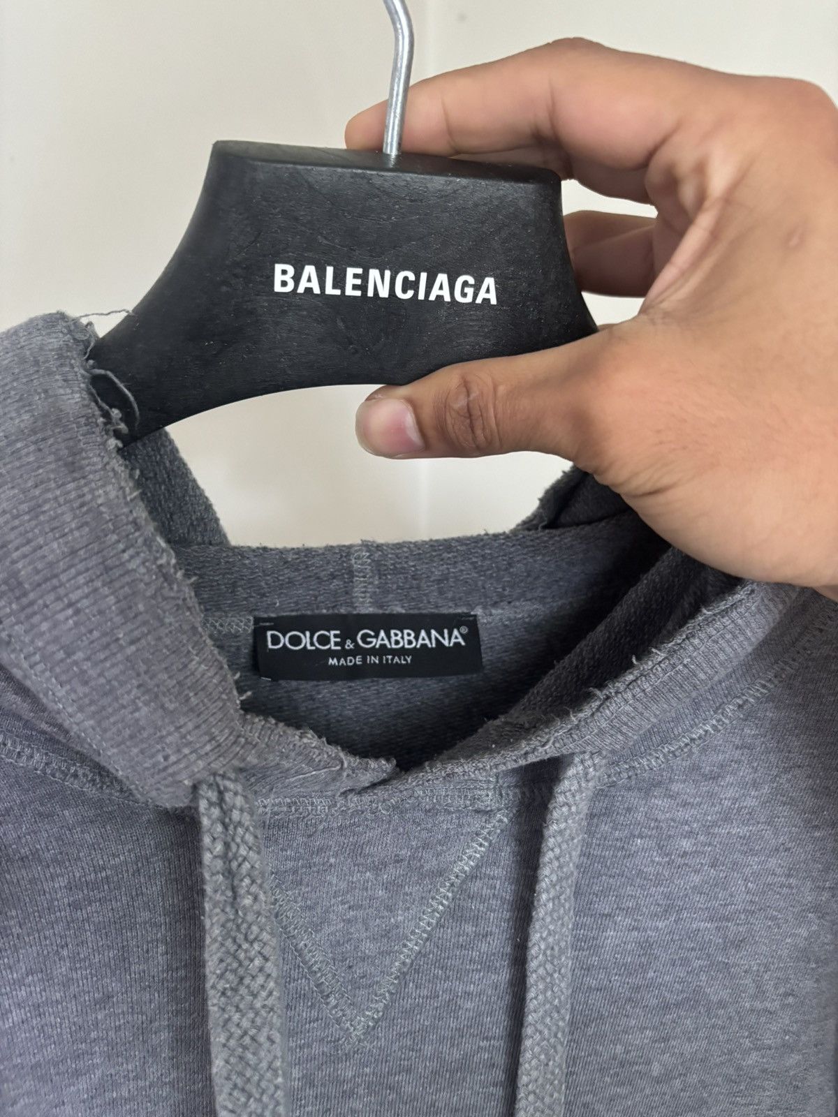 Dolce & Gabbana Dolce & Gabanna 2007 Reaper Distressed hoodie Size US M / EU 48-50 / 2 - 6 Thumbnail