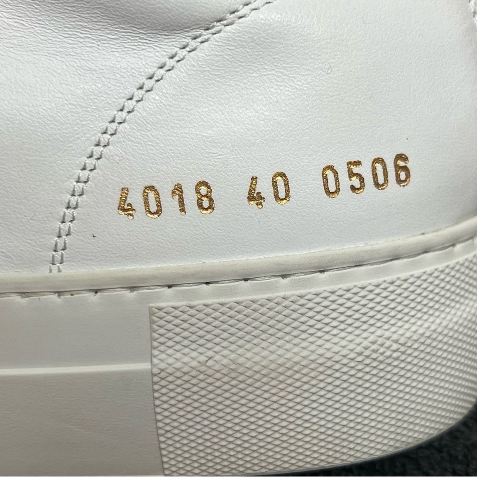 Common Projects Common Projects Woman Leather Tournament High Eu 40 US 10.5 Size US 10.5 / IT 40.5 - 6 Thumbnail