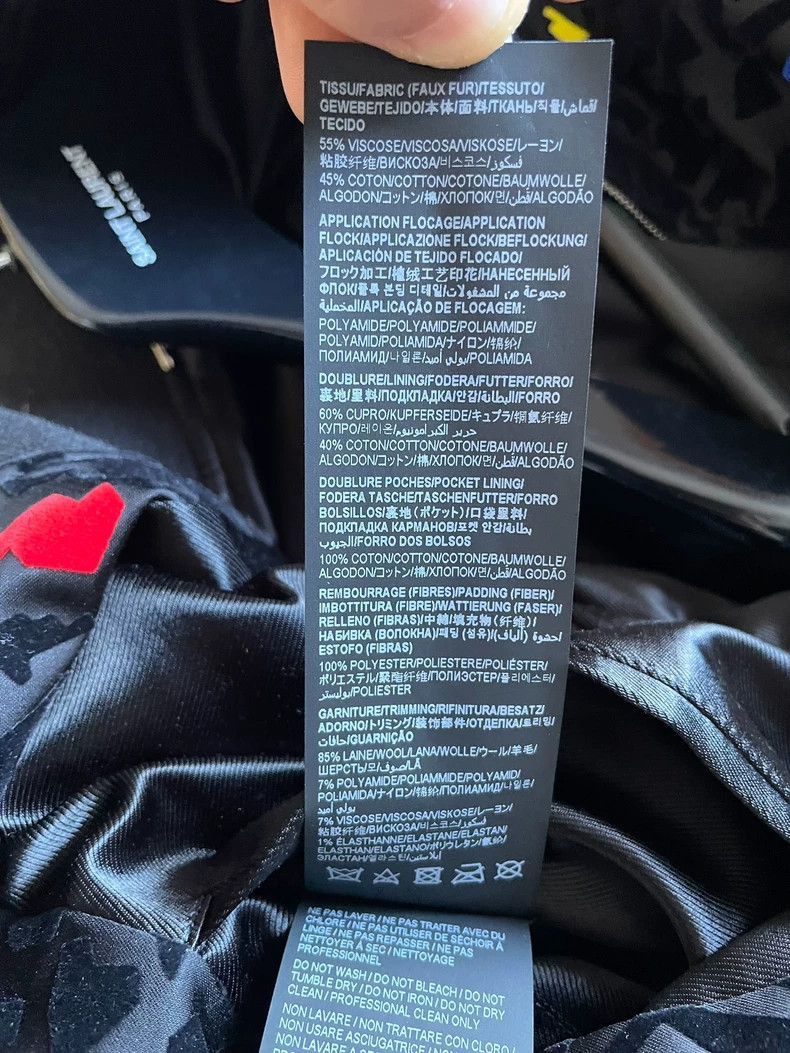 Saint Laurent Paris Saint Laurent Paris 21FW glitter jacket-2506 Size US M / EU 48-50 / 2 - 5 Thumbnail