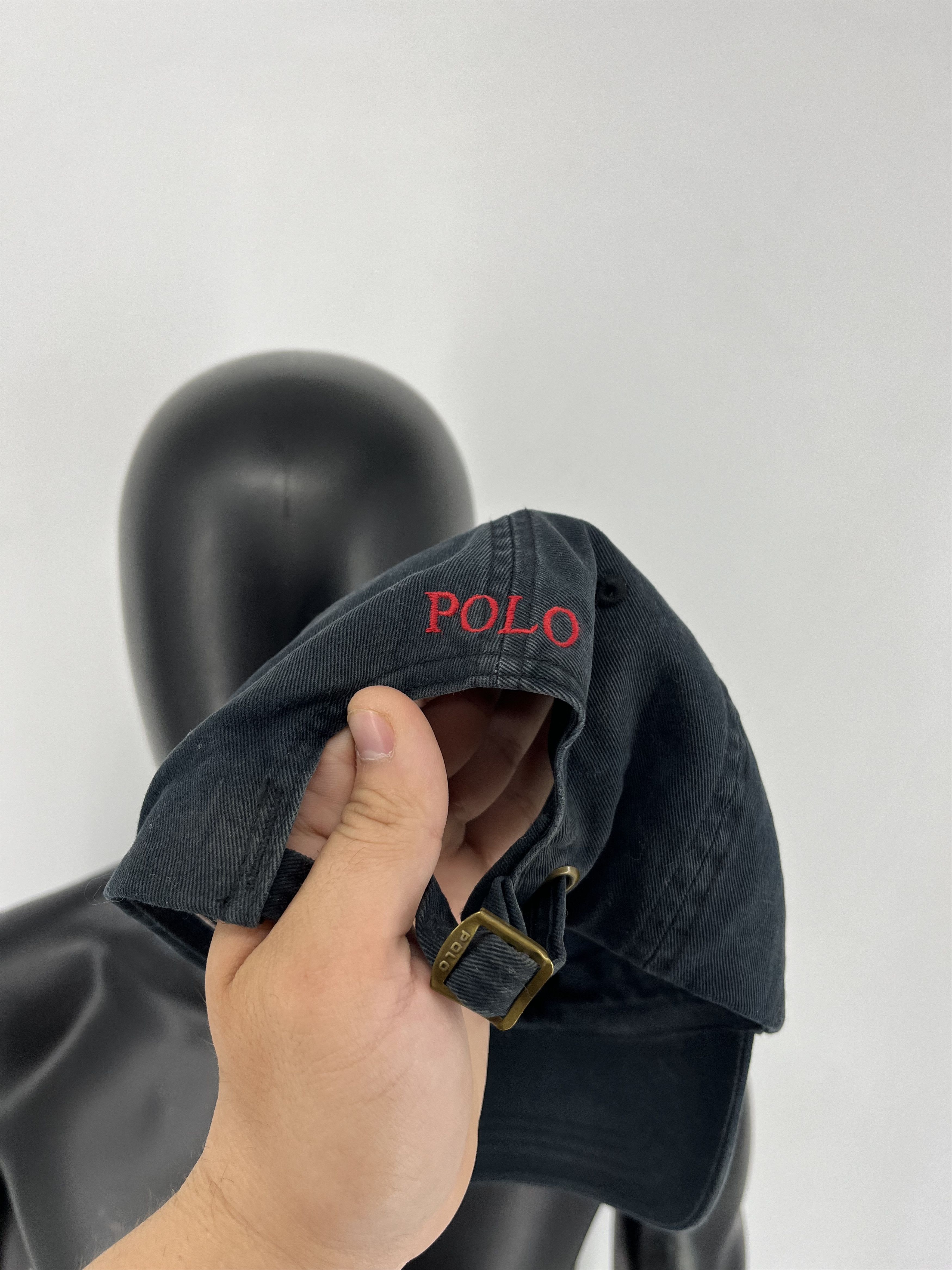 Polo Ralph Lauren × Ralph Lauren Vintage Polo Ralph Lauren Logo Cap Size ONE SIZE - 4 Thumbnail