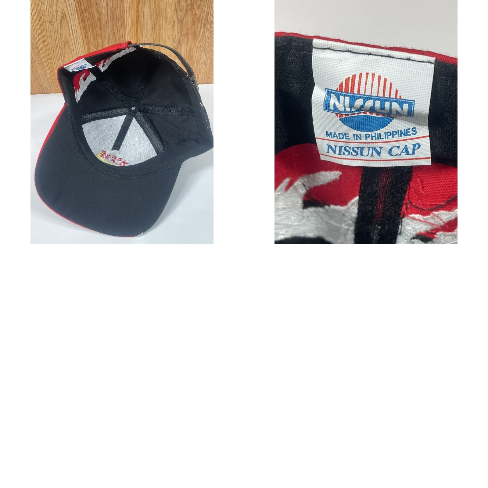Vintage Nissun World Class Fun 2002 Champlain Valley Fair Leather Strap Back Hat Cap Size ONE SIZE - 8 Thumbnail