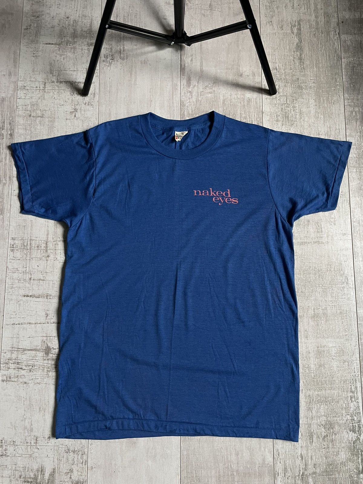 Band Tees Vintage Naked Eyes 80’s Band T-Shirt RARE Size US L / EU 52-54 / 3 - 1 Thumbnail