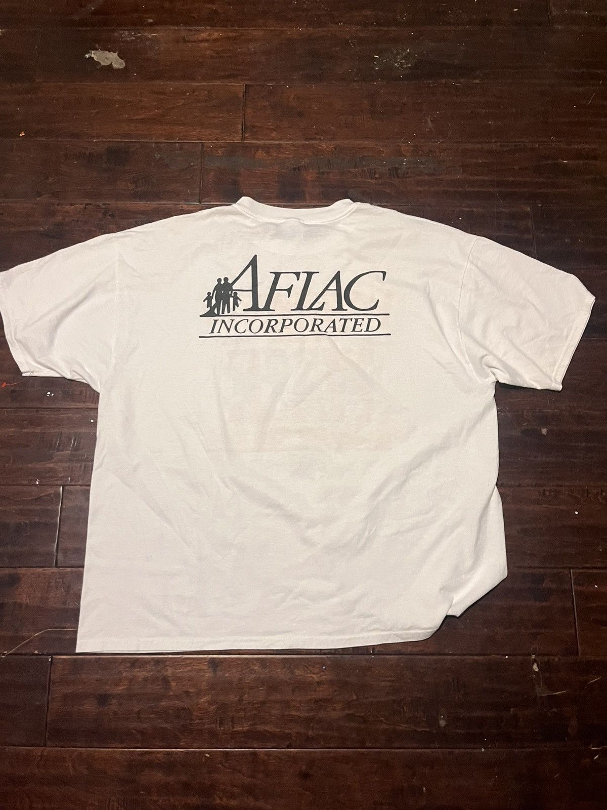 Vintage Vintage Aflac Tee Size US XXL / EU 58 / 5 - 3 Thumbnail