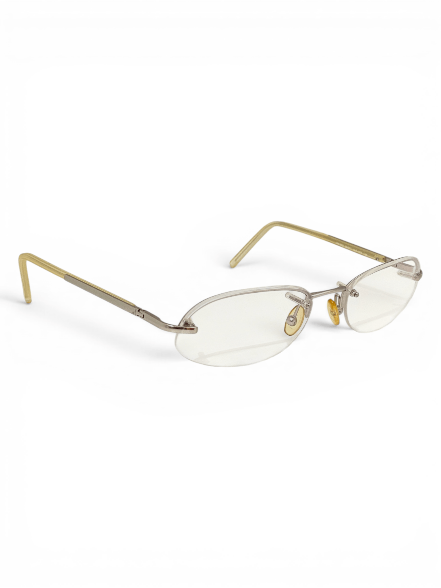 Prada Prada Logo Rimless Retro Oval Vintage Eyeglasses VPR 52D Y2K Size ONE SIZE - 2 Thumbnail