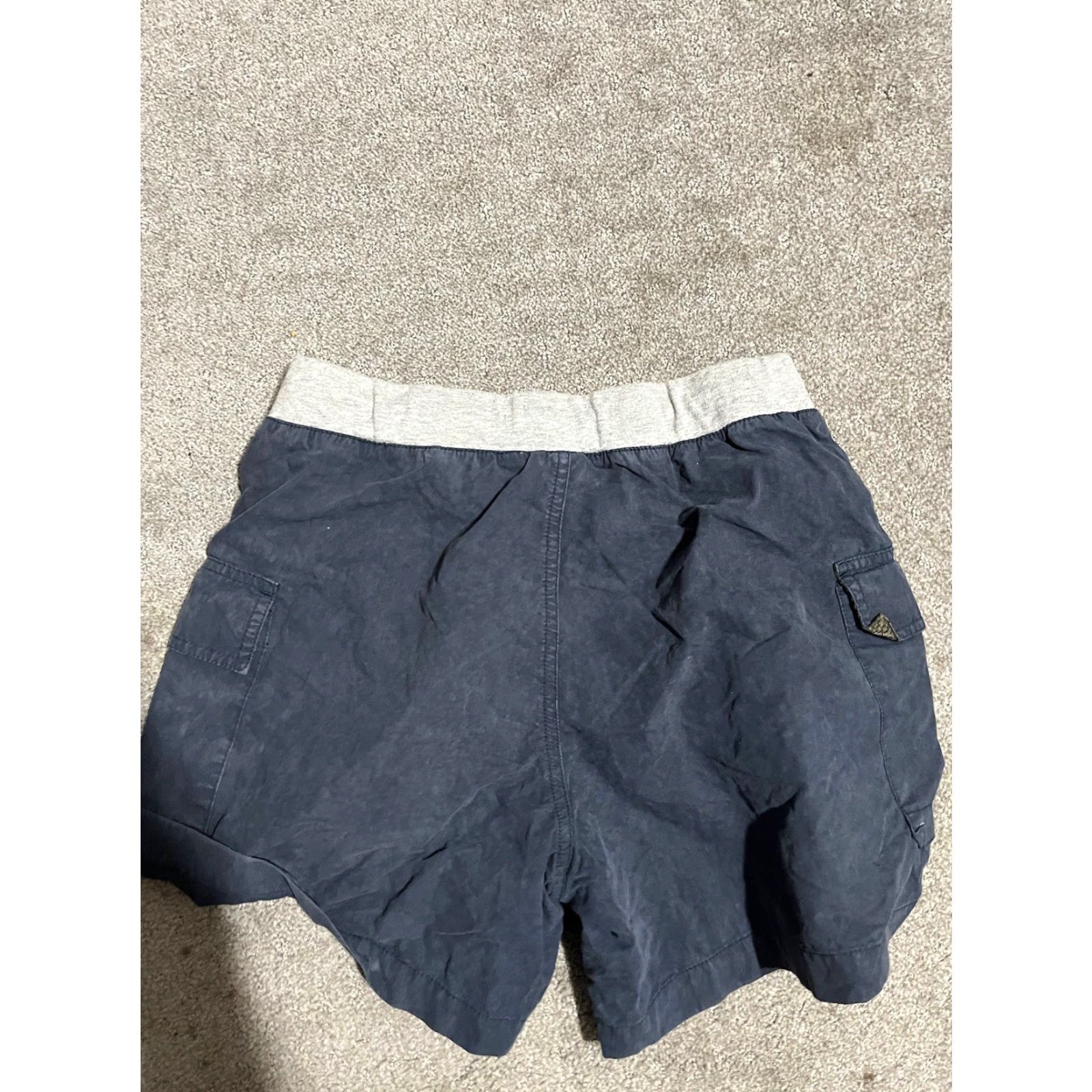 Gloria Vanderbilt Gloria Vanderbilt Shorts Women Size 6 Blue Cotton Drawstring Casual 5-Pocket Size 28" / US 6 / IT 42 - 2 Thumbnail