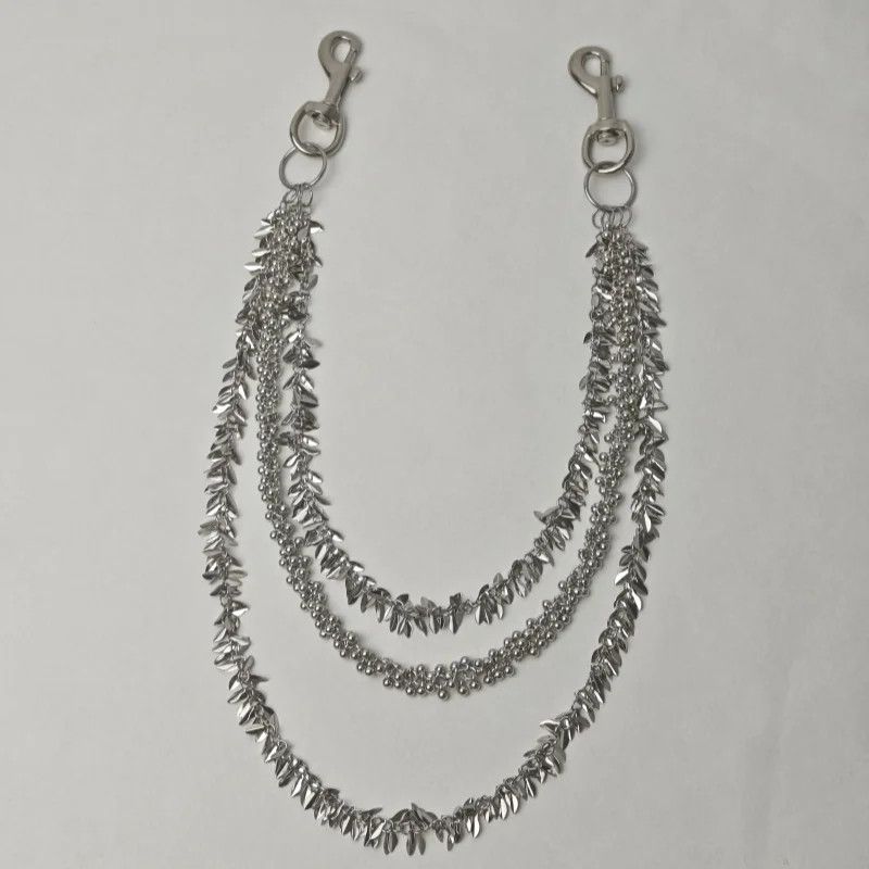 Japanese Brand × Vintage Leaf Round Bead Pants Chain Size ONE SIZE - 5 Thumbnail