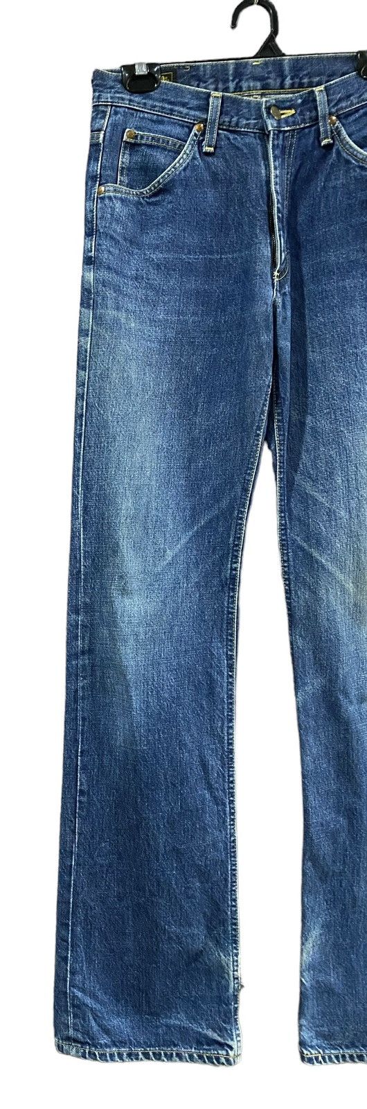 Lee Vintage Lee Boot Cut Flare Distressed Jeans W30” Size US 30 / EU 46 - 6 Thumbnail