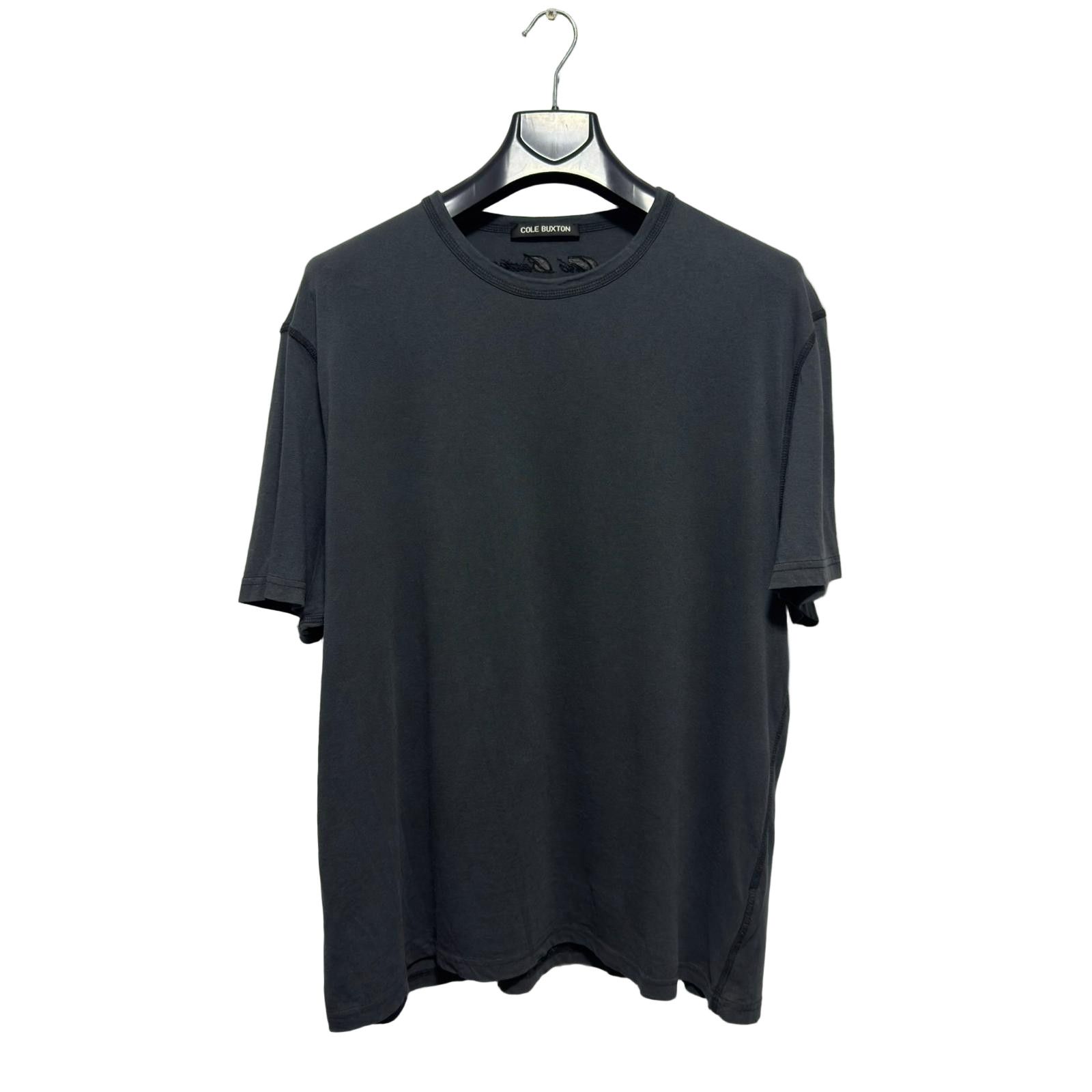 Cole Buxton Black Cole Logo Lightweight Oversized T-Shirt Size US XL / EU 56 / 4 - 1 Thumbnail