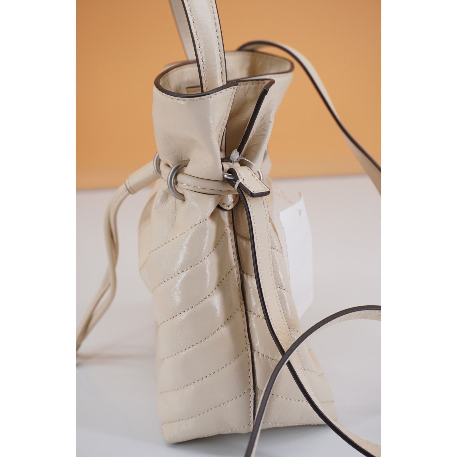 Tory Burch Tory Burch Kira Chevron Textured Mini Bucket bag $428 Size ONE SIZE - 2 Thumbnail