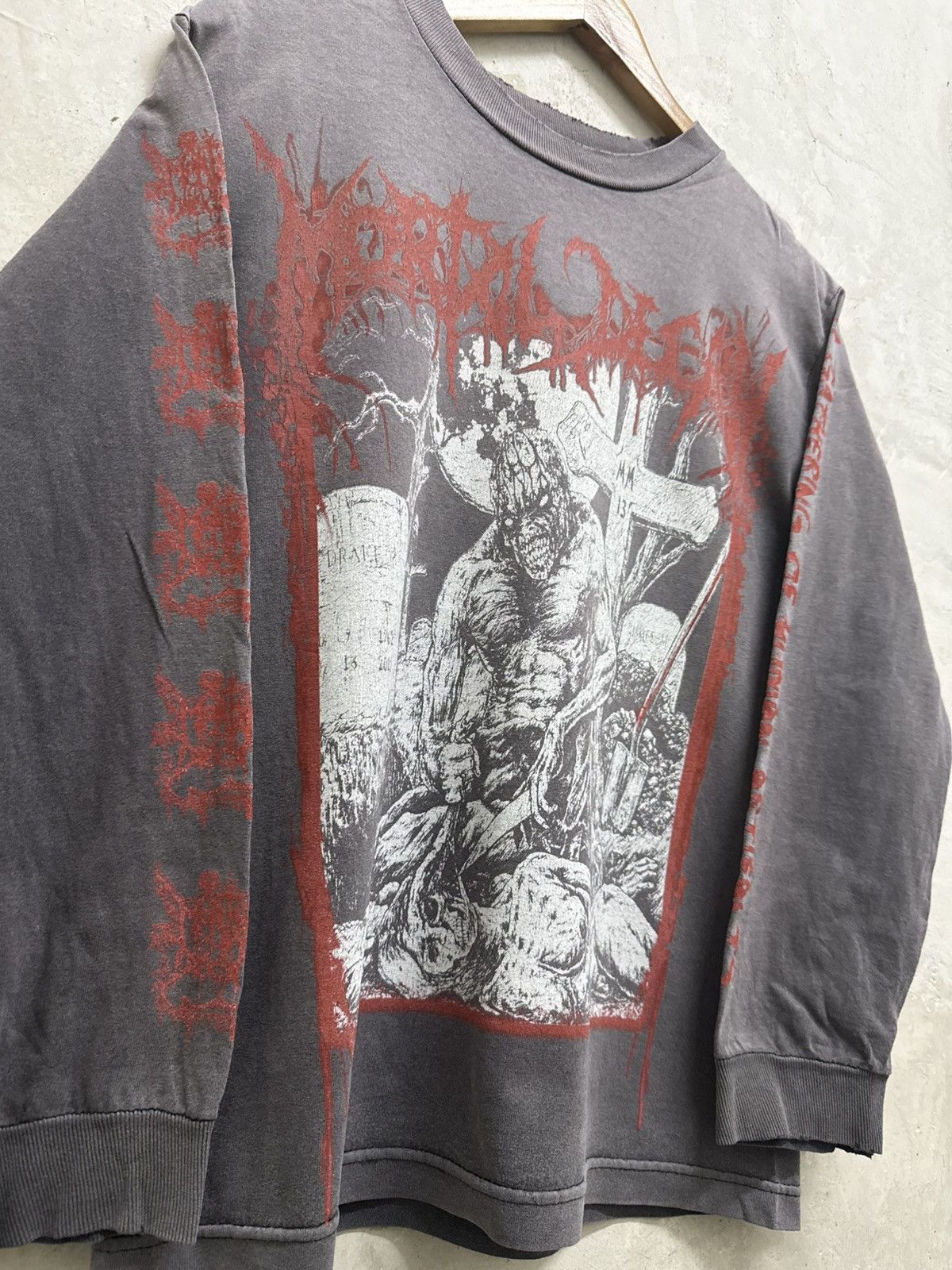 Band Tees Vintage Distressed Mortal Decay Metal Death Thrash Band Tees Size US S / EU 44-46 / 1 - 3 Thumbnail