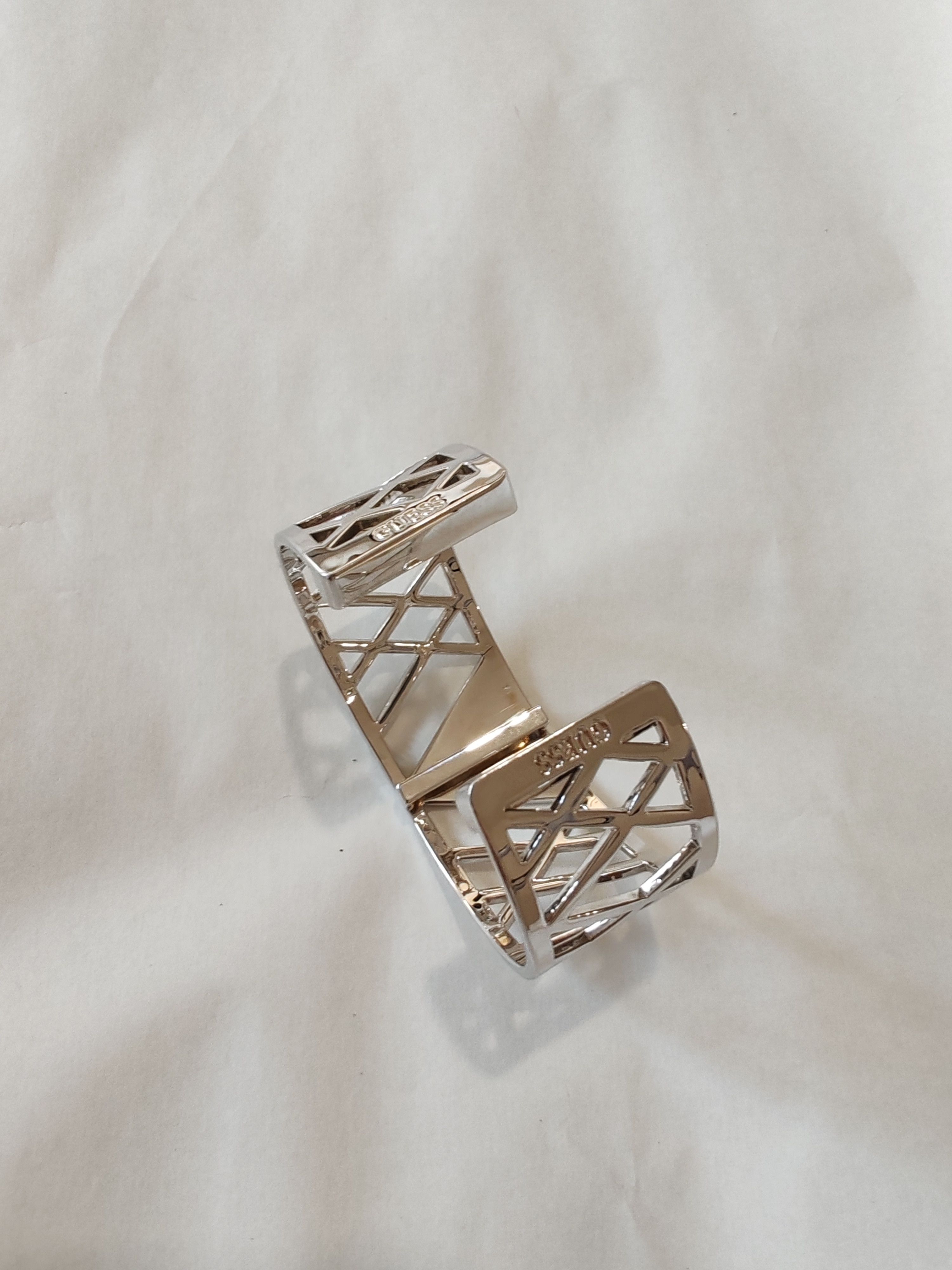 Guess Guess silver steel bracelet Size ONE SIZE - 5 Thumbnail