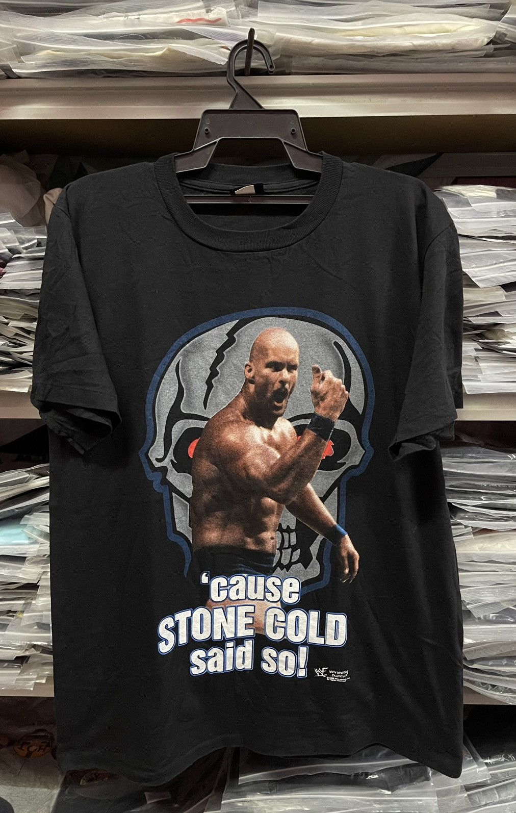 WWF Vintage WWF Stone Cold Steve Austin🔥🔥🔥 Size US L / EU 52-54 / 3 - 1 Thumbnail