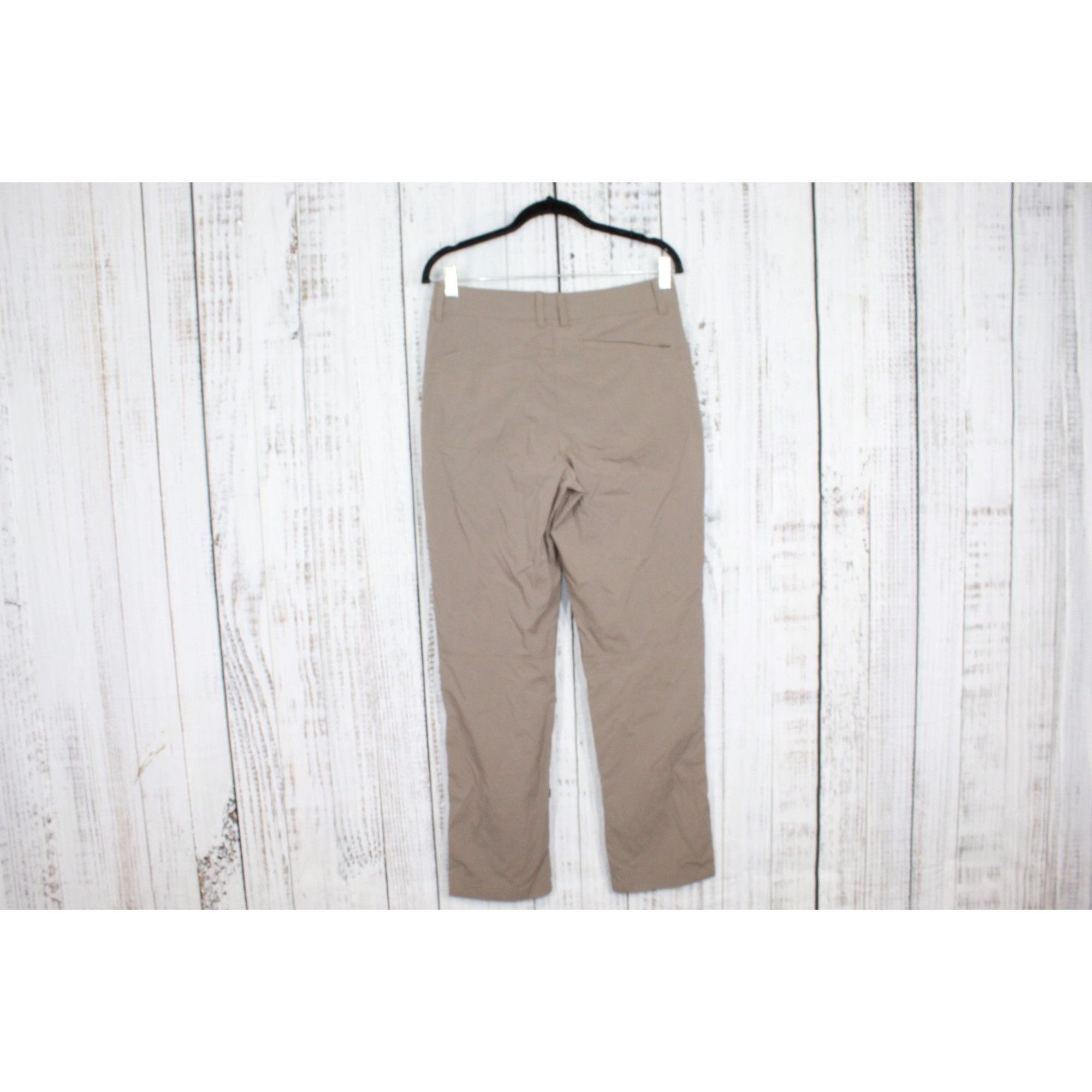 L.L. Bean LL Bean Womens Toasted Almond Straight Leg Trail Pants 8 Size 30" / US 8 / IT 44 - 6 Thumbnail