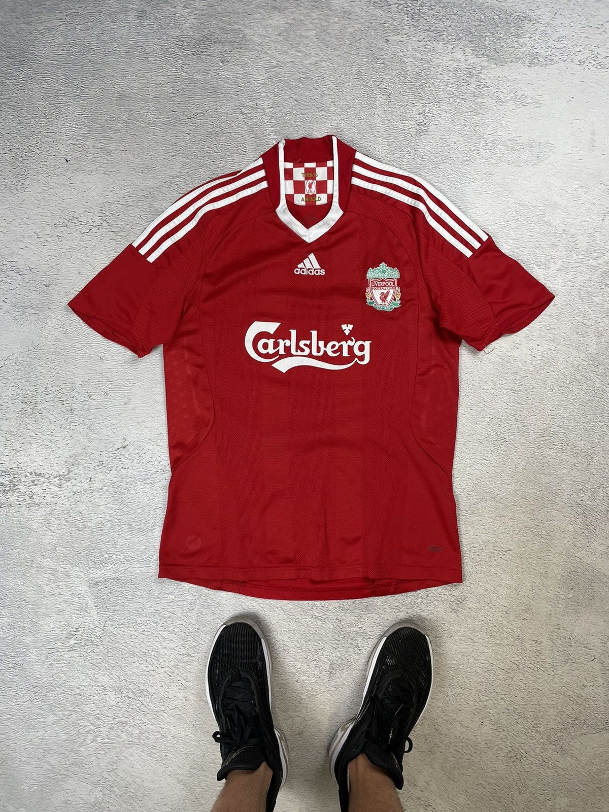 Vintage Liverpool 2008 09 Adidas Jersey blokcore M size Tops