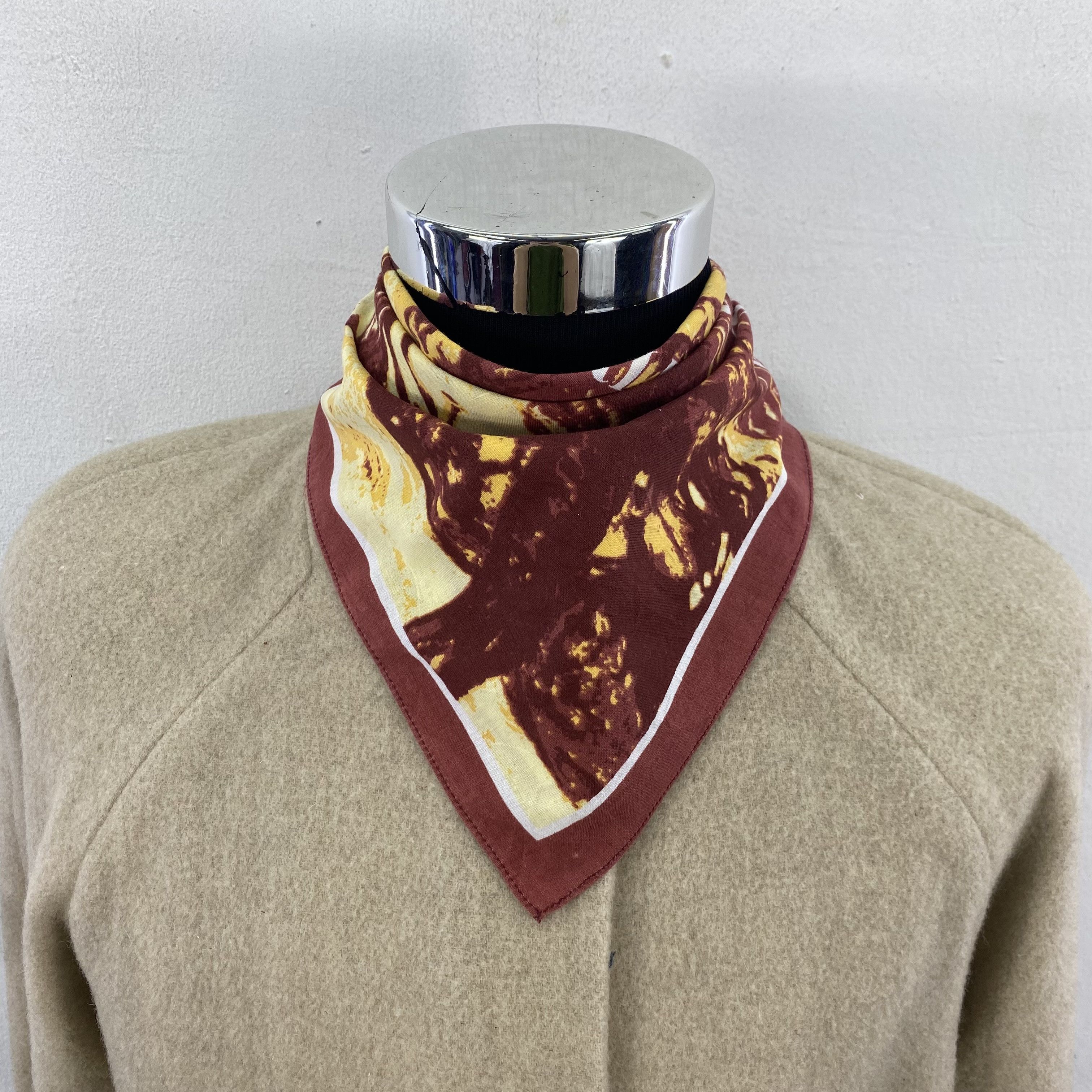 Harley Davidson × Vintage Vintage Harley Davidson Handkerchief Neckerchief H168P Size ONE SIZE - 1 Thumbnail