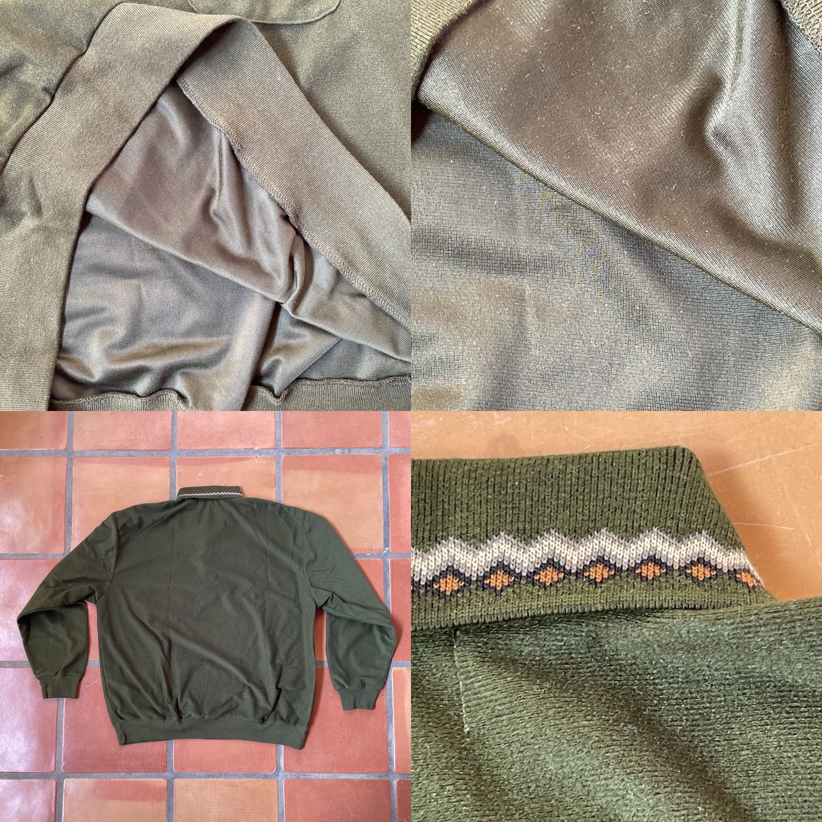 Haband VINTAGE Haband Polo Shirt Dark Forest Green 90s XL Long Sleeve Men Shirt XS? Size US XL / EU 56 / 4 - 10 Thumbnail