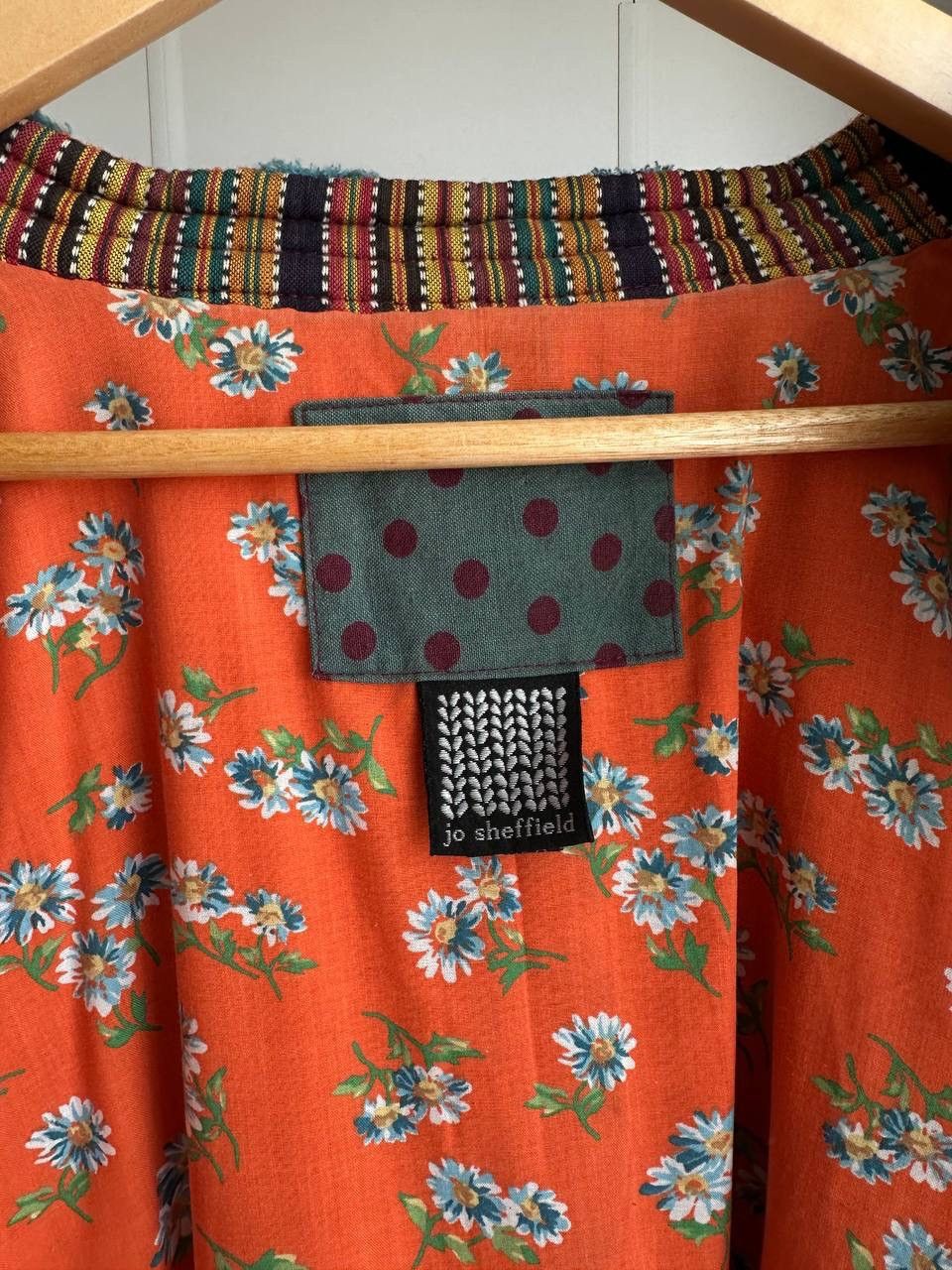 Japanese Brand × Vintage Vintage EARLY 90’S JO SHEFFIELD DESIGN Wool KNIT JACKET Size US L / EU 52-54 / 3 - 8 Thumbnail
