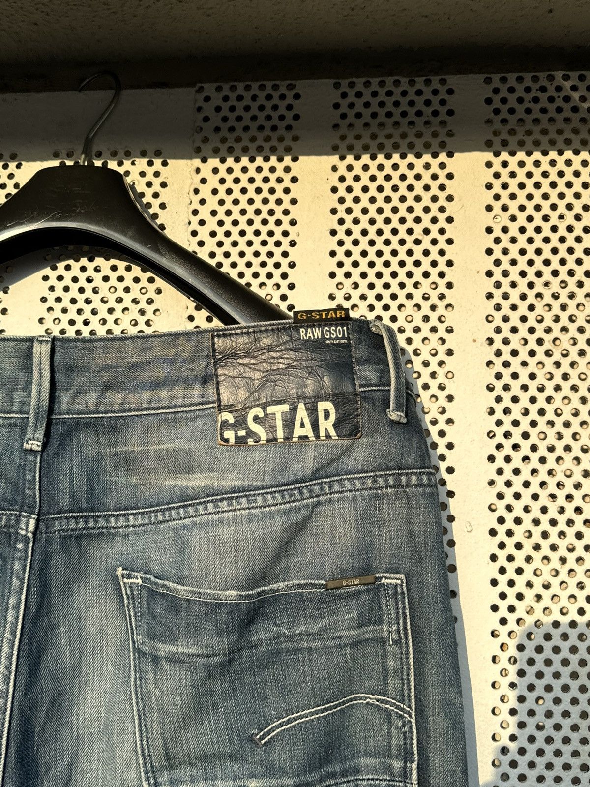 G-Star G Star Raw GS01 Vintage Men’s Jeans 3D Size US 34 / EU 50 - 16 Thumbnail