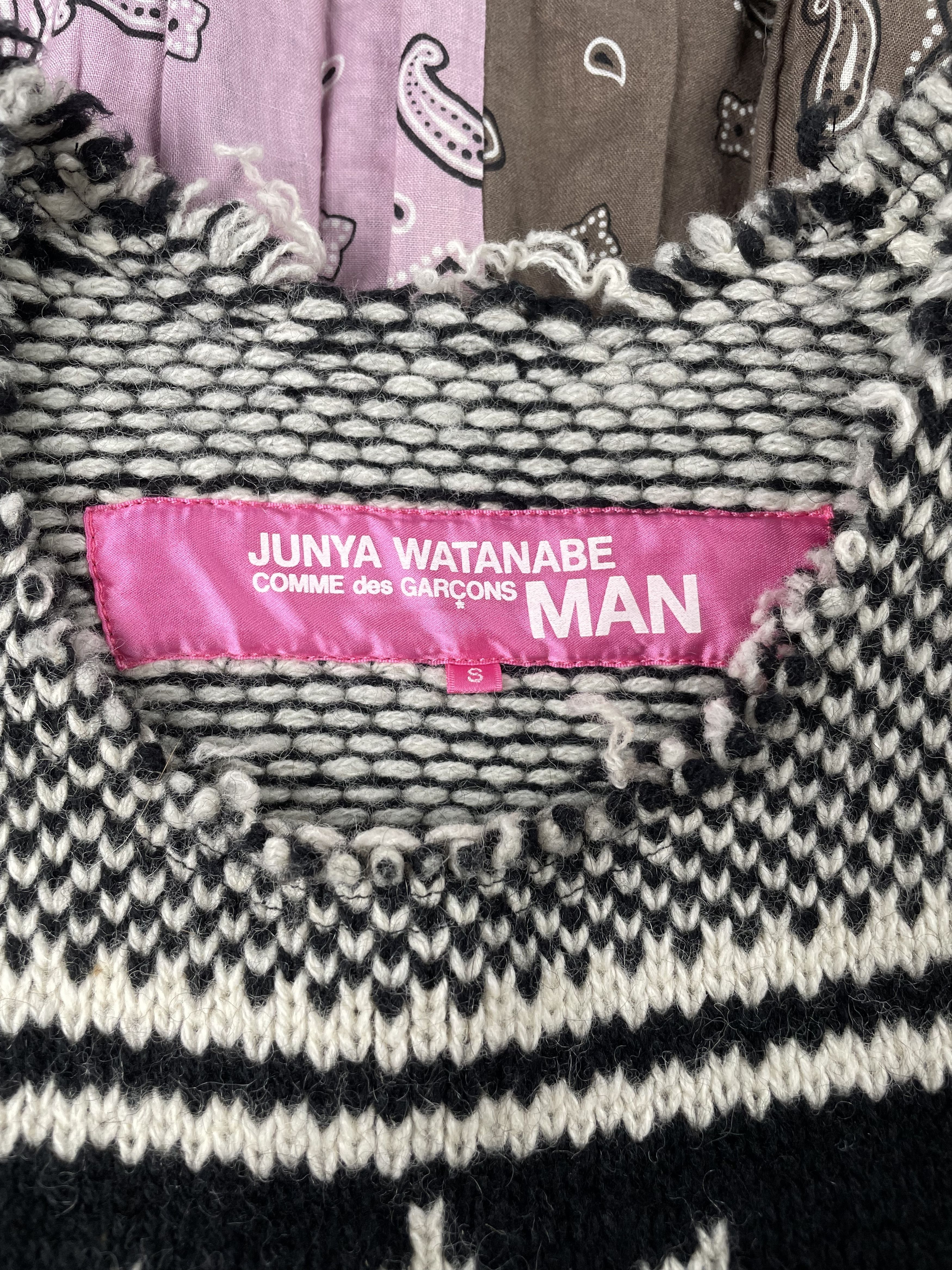 Junya Watanabe Junya Watanabe MAN AW03 wool tank top with bandana skirt Size S / US 4 / IT 40 - 4 Thumbnail