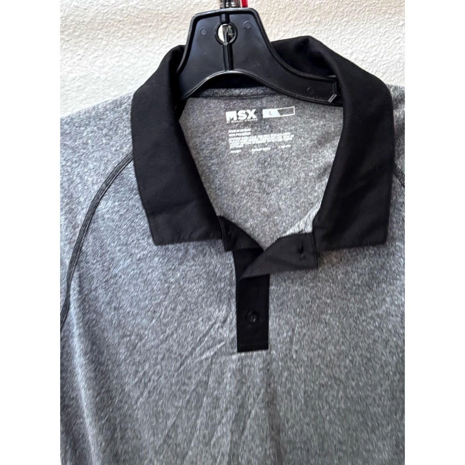Vintage Michael Strahan Shirt Mens L Grayish POLO Size US L / EU 52-54 / 3 - 2 Thumbnail