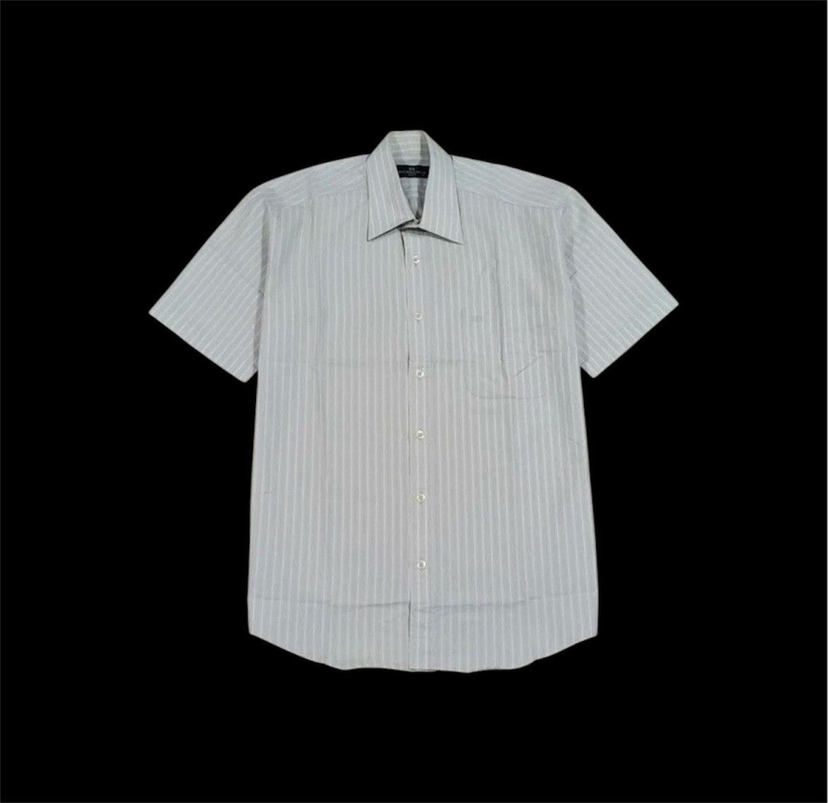 Balenciaga Vintage Balenciaga Striped Shirt Size US M / EU 48-50 / 2 - 1 Thumbnail