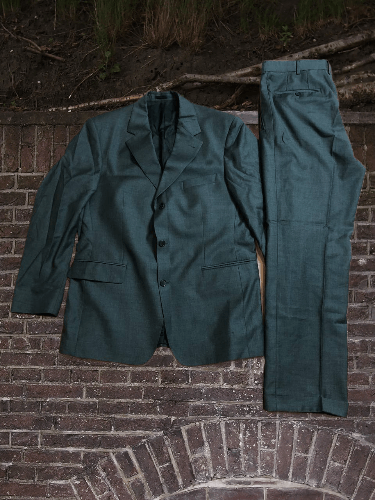 Burberry Vintage BURBERRY CASUAL Suit Blazer Jacket And Pants Size 52R - 1 Thumbnail