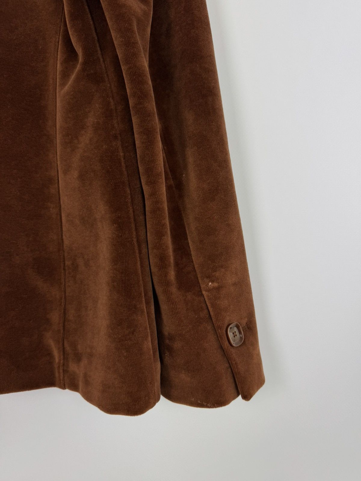 Circolo 1901 Circolo 1901 Velvet Light Brown Women’s Blazer Size M / US 6-8 / IT 42-44 - 9 Thumbnail