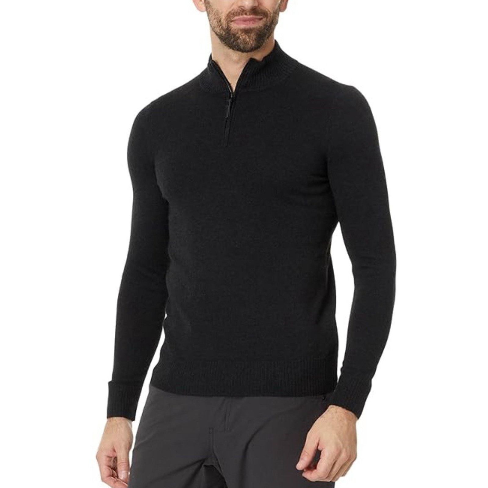 & Other Stories Smartwool Quarter Zip Y2K Wool Blend Sweater Size XL A003240 Size US XL / EU 56 / 4 - 1 Thumbnail