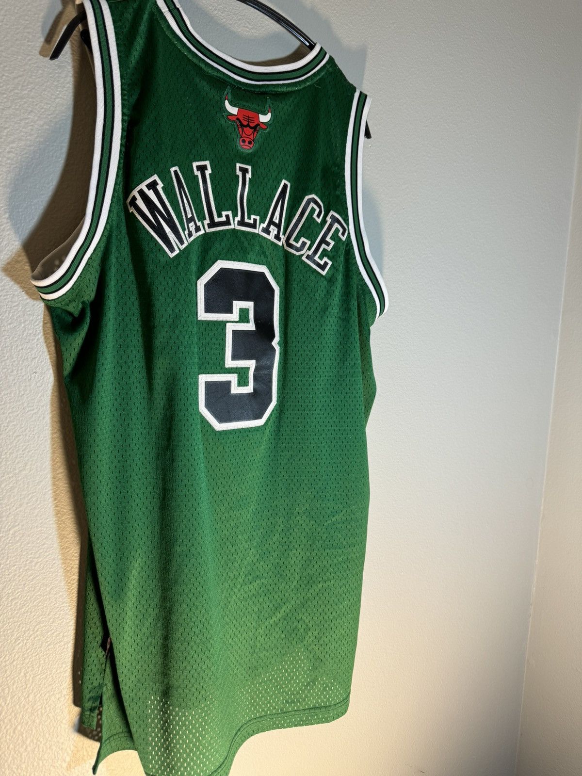 Adidas × NBA 🍀 VERY Rare game issued Ben Wallace Chicago Bulls Jersey 🍀 Size US L / EU 52-54 / 3 - 10 Thumbnail