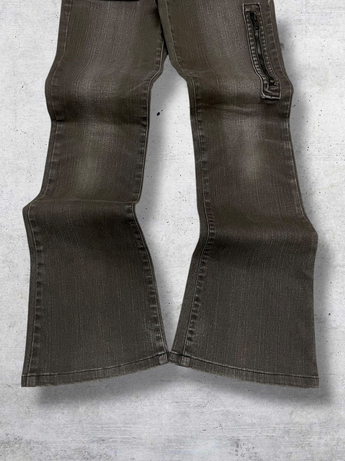 semanticdesign VINTAGE COUPE DE BEAUTE OG DESIGNER JAPAN FLARED BUSHPANT Size US 27 - 3 Thumbnail