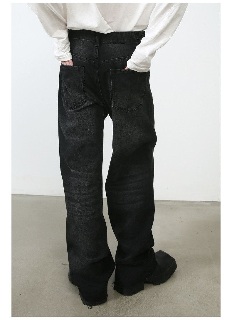 Japanese Brand × Jean Vintage washed loose jeans straight wide leg Size US 32 / EU 48 - 6 Thumbnail
