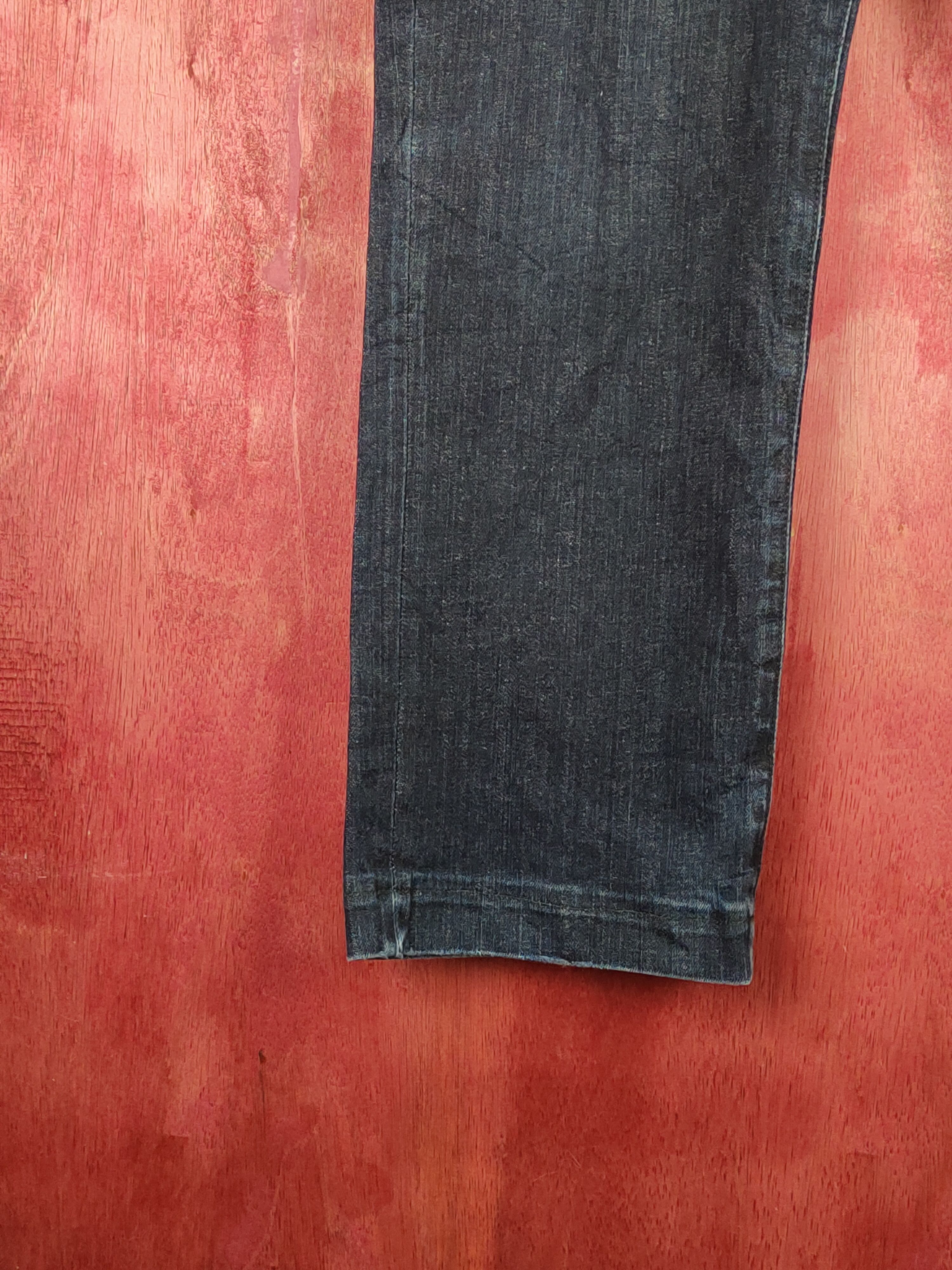 Japanese Brand Uniqlo Dark Blue Multipocket Denim#S1622 Size US 35 - 4 Thumbnail