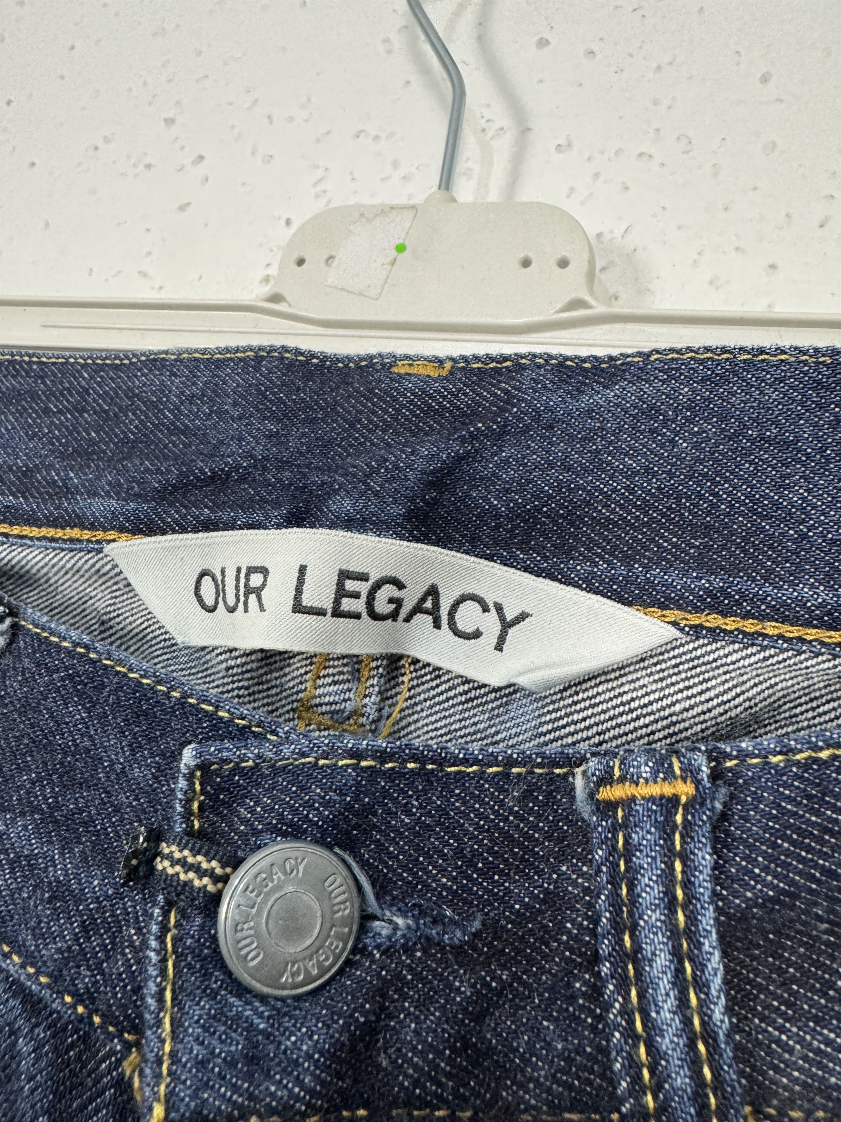 Our Legacy Our Legacy First Cut denim pants straight fit 32/32 Size US 32 / EU 48 - 2 Thumbnail