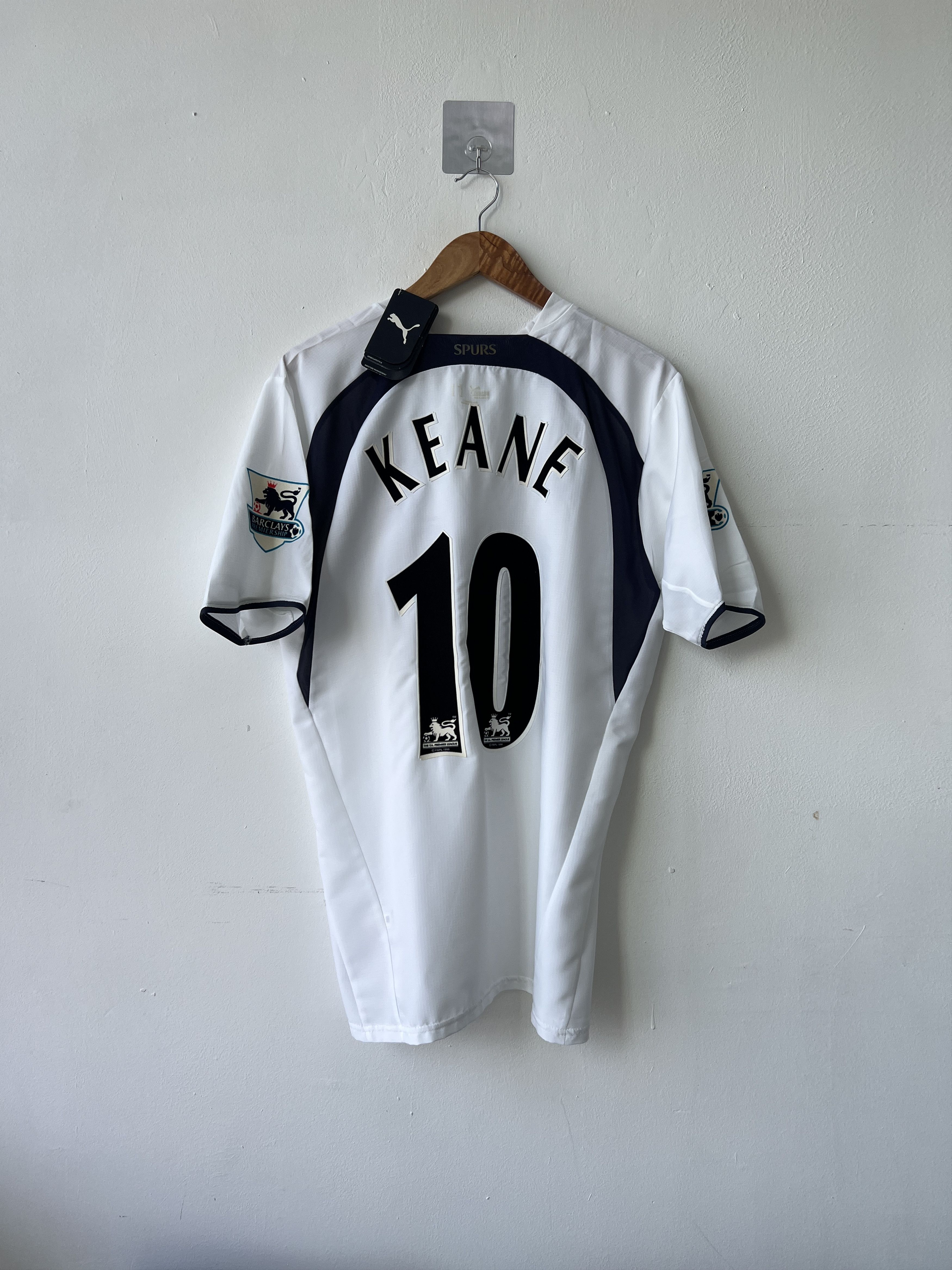 Puma (M fits L) Tottenham Spurs 2006-07 Home Kit Keane #10 (NEW) Size US M / EU 48-50 / 2 - 1 Thumbnail