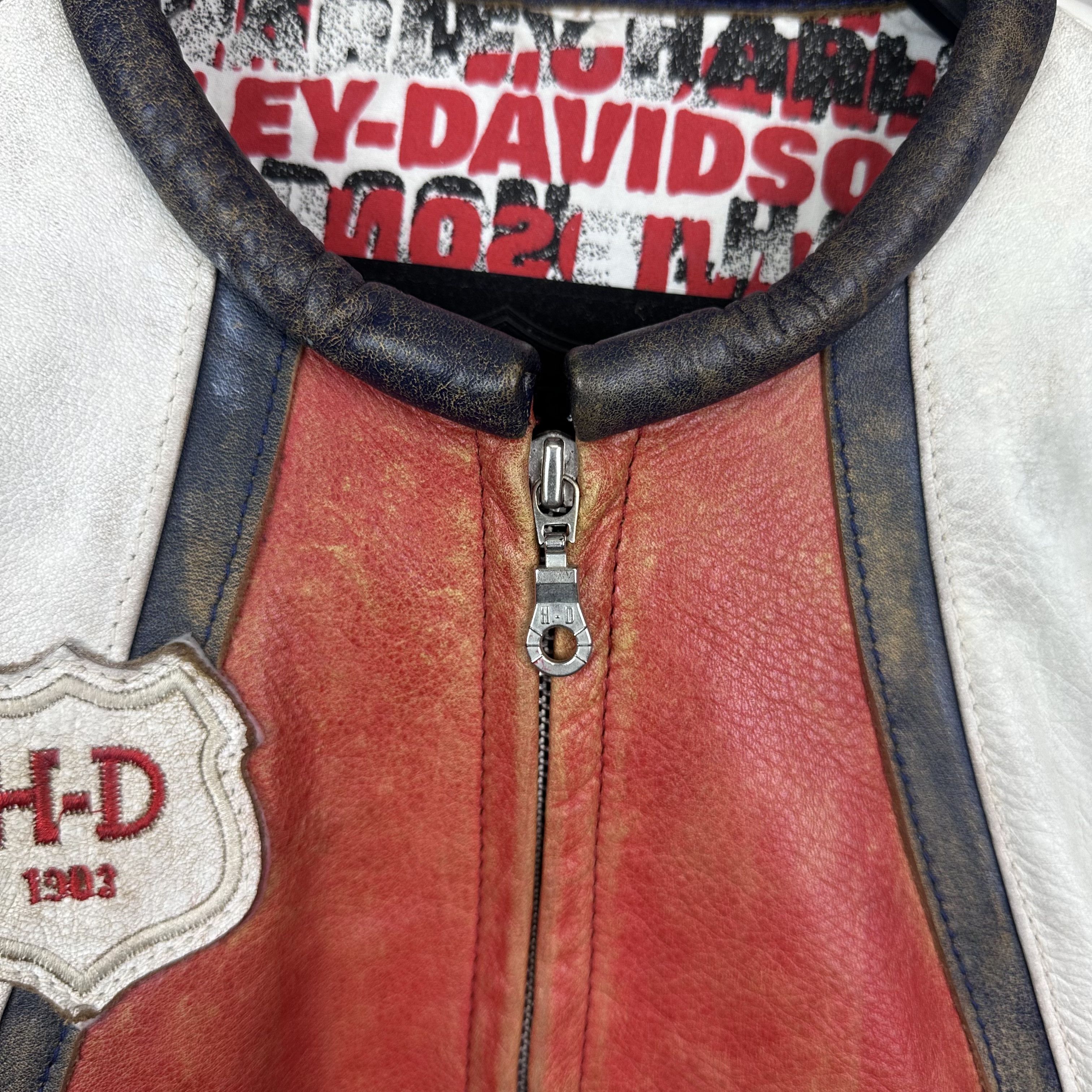 Harley Davidson Harley Davindson leather jacket biker women S M Size M / US 6-8 / IT 42-44 - 9 Thumbnail