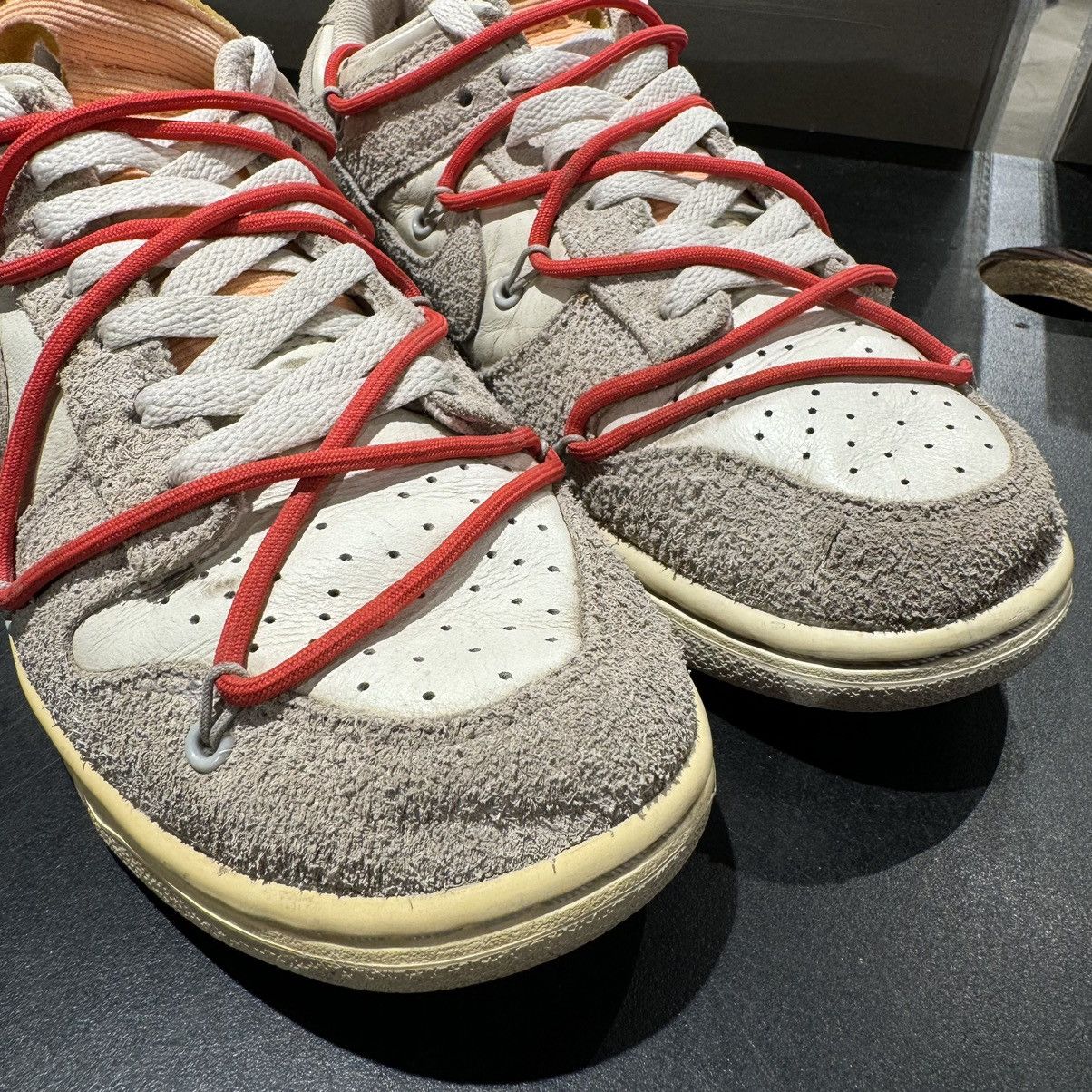 Nike × Off-White Nike Off White Dunk Low Lot 40 Size US 8.5 / EU 41-42 - 3 Thumbnail