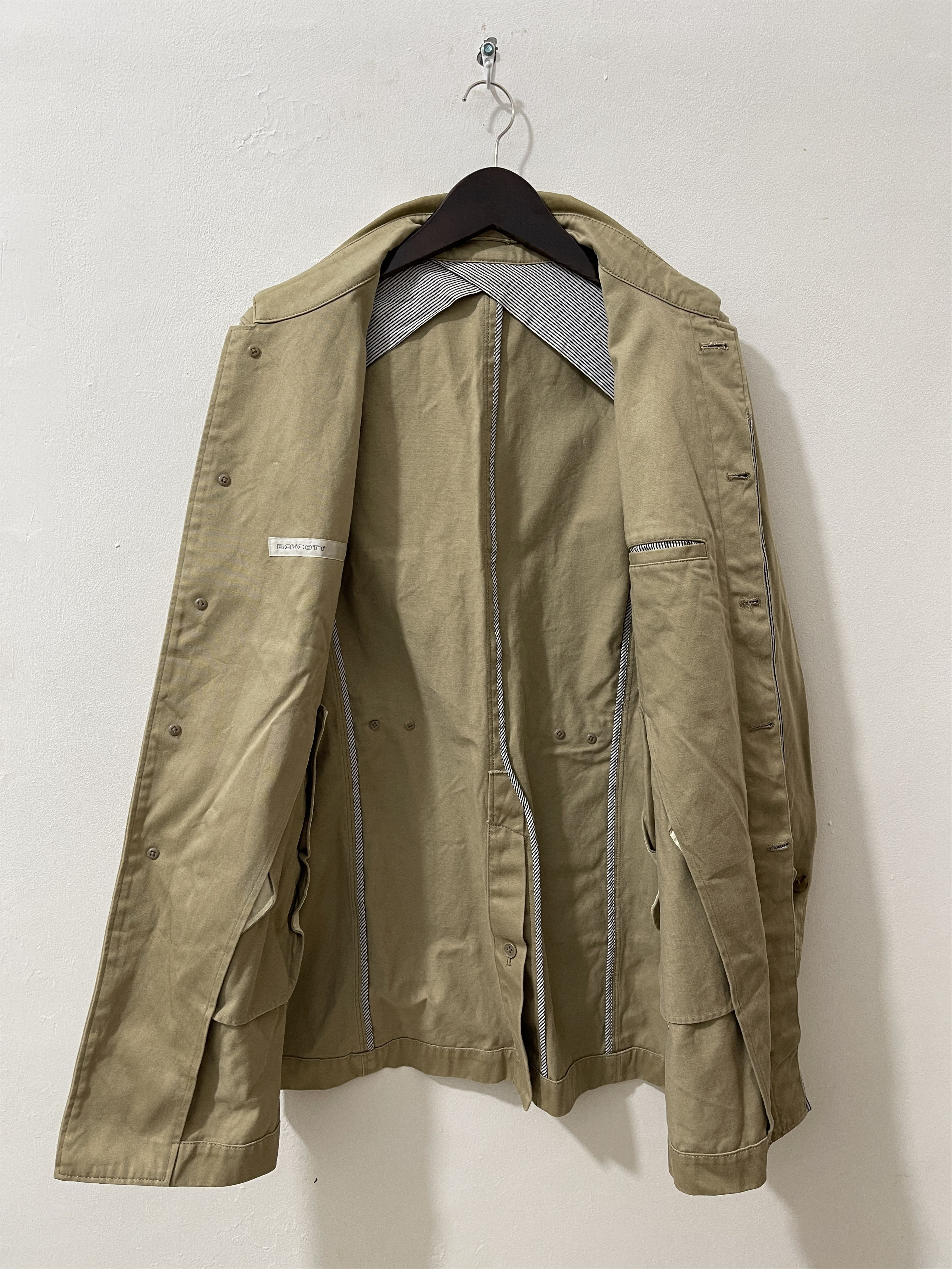 Japanese Brand 2000s Boycott Japan Archive Coat Jacket Size US L / EU 52-54 / 3 - 2 Thumbnail