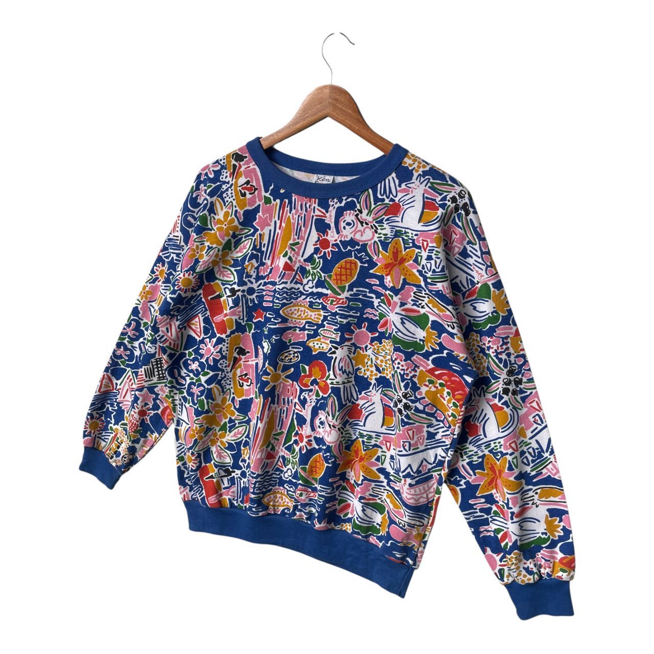 Vintage Vintage Ken Done Australia Overprint Pullover Sweatshirt Size US S / EU 44-46 / 1 - 3 Thumbnail