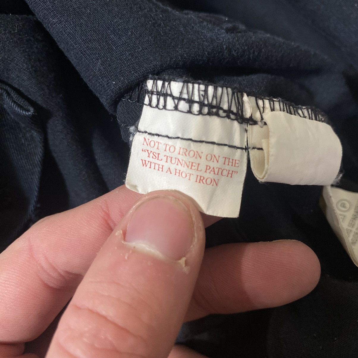 Yves Saint Laurent Black YSL Jeans Pants Yves Saint Laurent Jeans Size US 30 / EU 46 - 11 Thumbnail