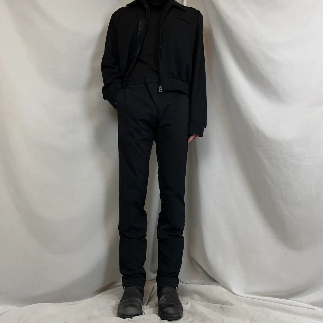 Raf Simons Raf Simons Asymmetric Fly Trousers - AW06 Size US 31 - 2 Thumbnail
