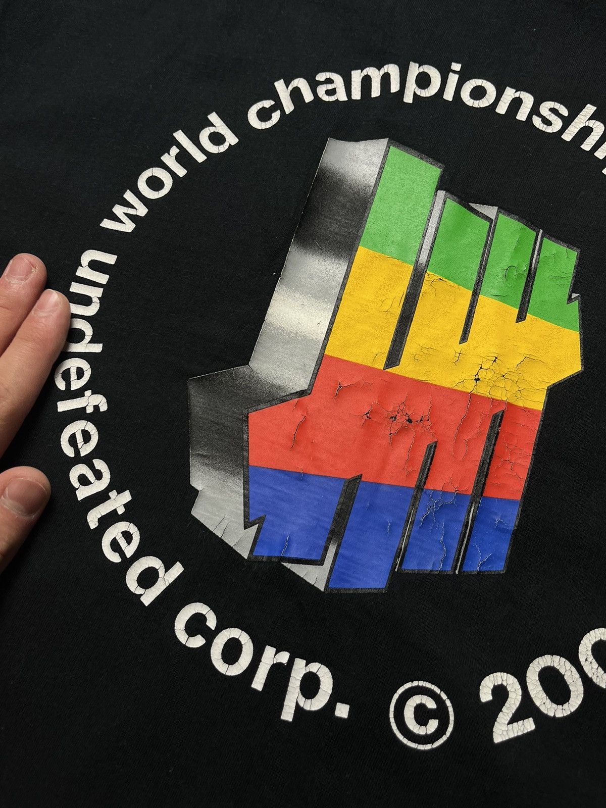Undefeated VINTAGE UNDEFEATED Streetwear T-SHIRT Y2K 2002 Size US L / EU 52-54 / 3 - 12 Thumbnail