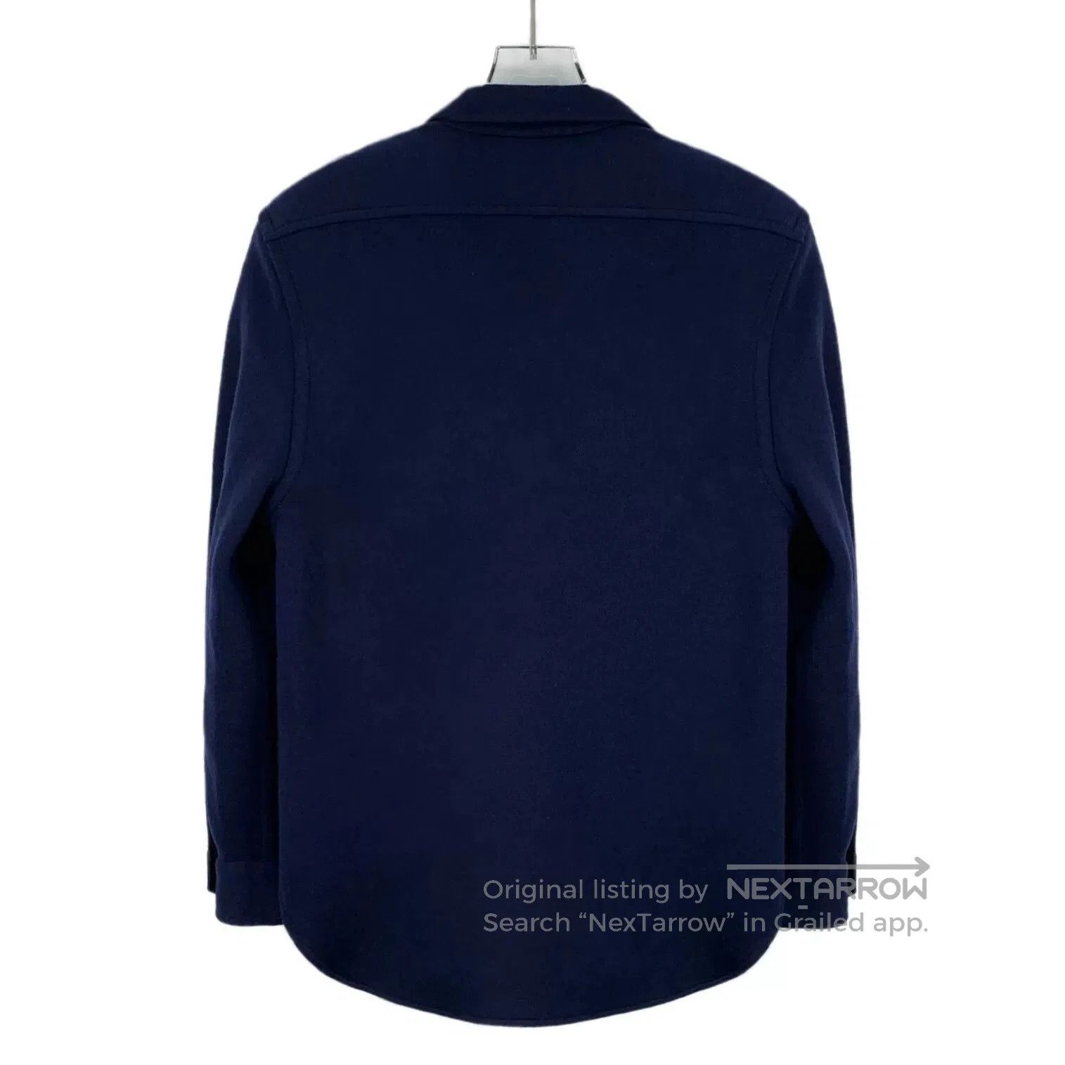 Saint Laurent Paris Yves Saint Laurent Dark Blue Logo Shirt. Size US M / EU 48-50 / 2 - 2 Thumbnail