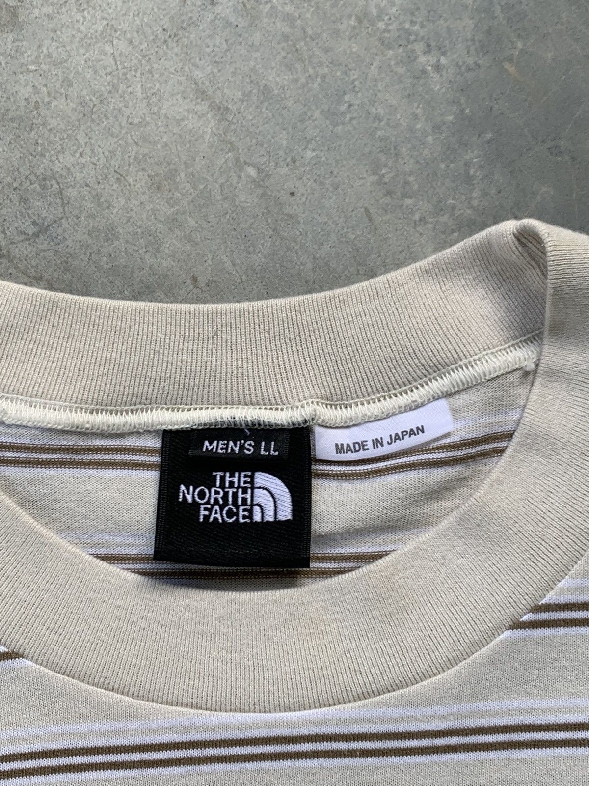 The North Face Vintage The North Face Single Stitch Stripe Tshirt Size US XL / EU 56 / 4 - 4 Thumbnail