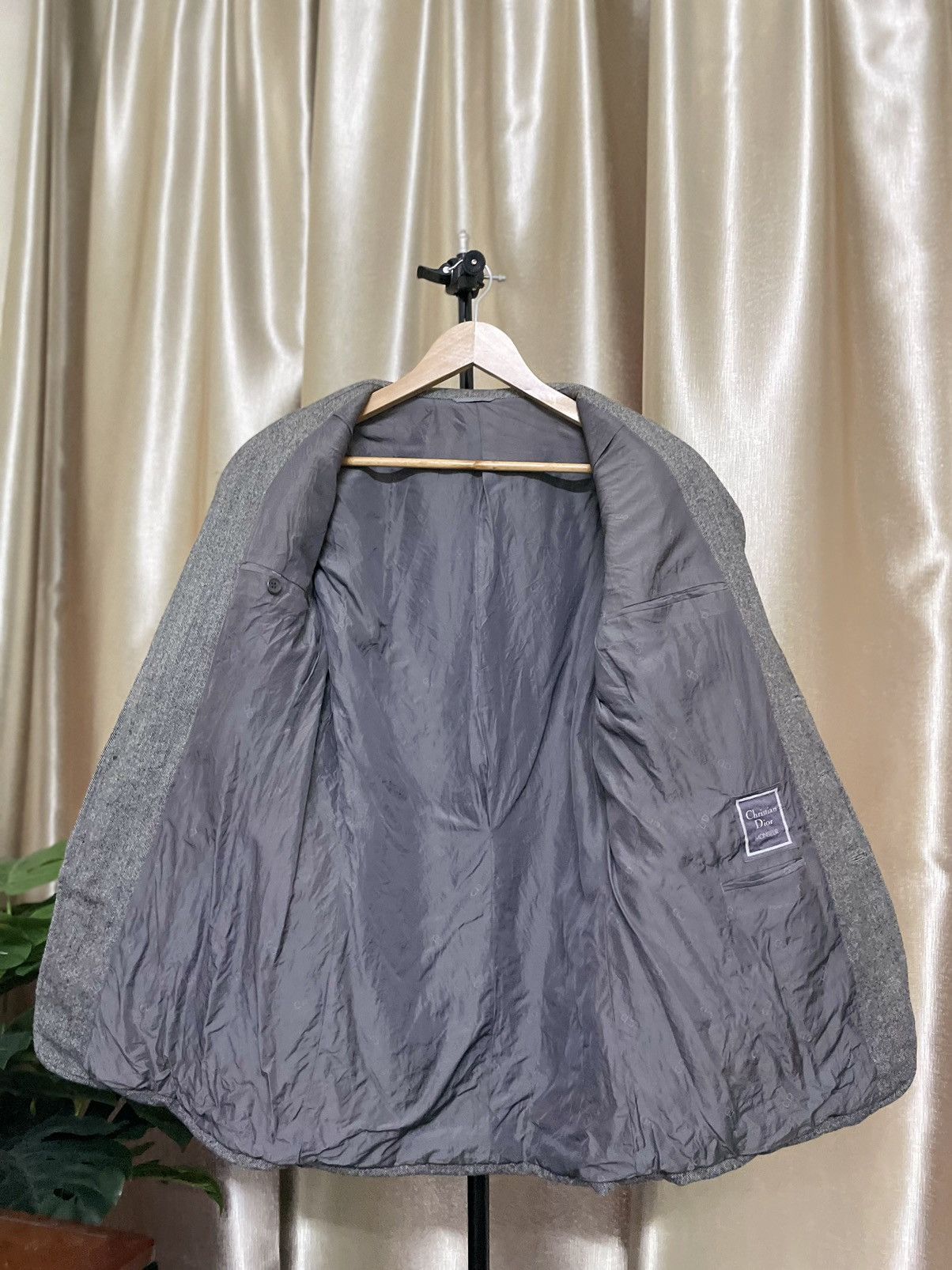 Christian Dior Monsieur × Dior × Vintage VINTAGE DIOR WOOL BLAZER Size US L / EU 52-54 / 3 - 3 Thumbnail