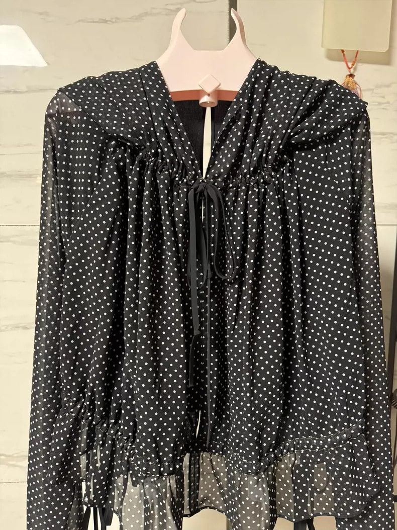 Loewe Loewe Polka dot coat Size S / US 4 / IT 40 - 5 Thumbnail