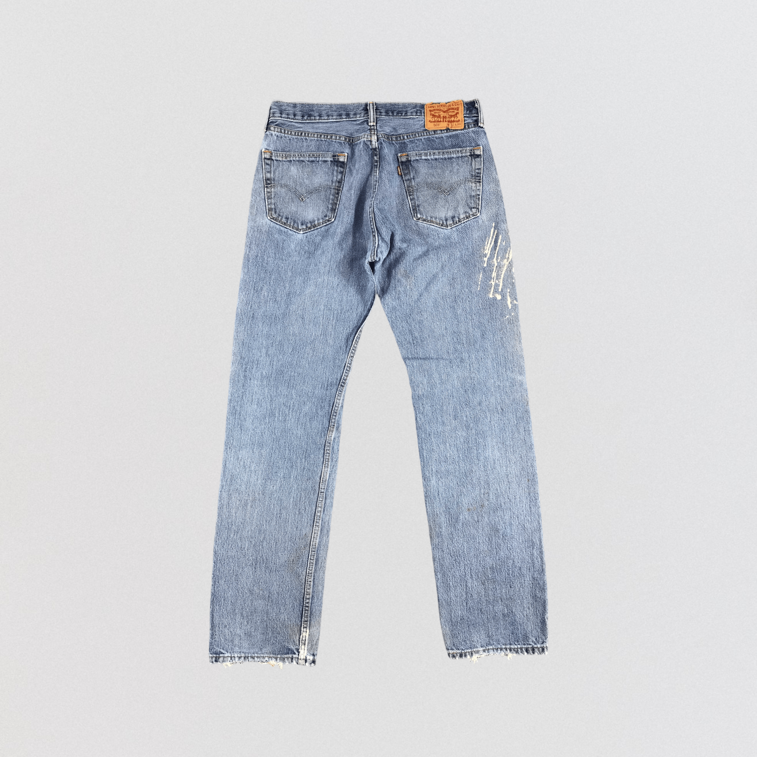 Levi's Vintage Distress Levis 505 Jeans-JM1122 Size US 34 / EU 50 - 2 Thumbnail