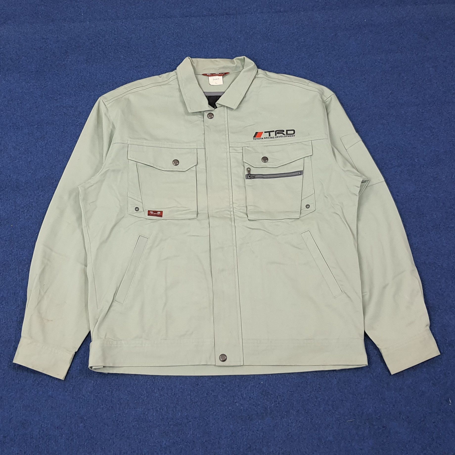 Other Vintage TRD Toyota Motor Sports Japan Racing Jacket C240N4 Size US XL / EU 56 / 4 - 3 Thumbnail