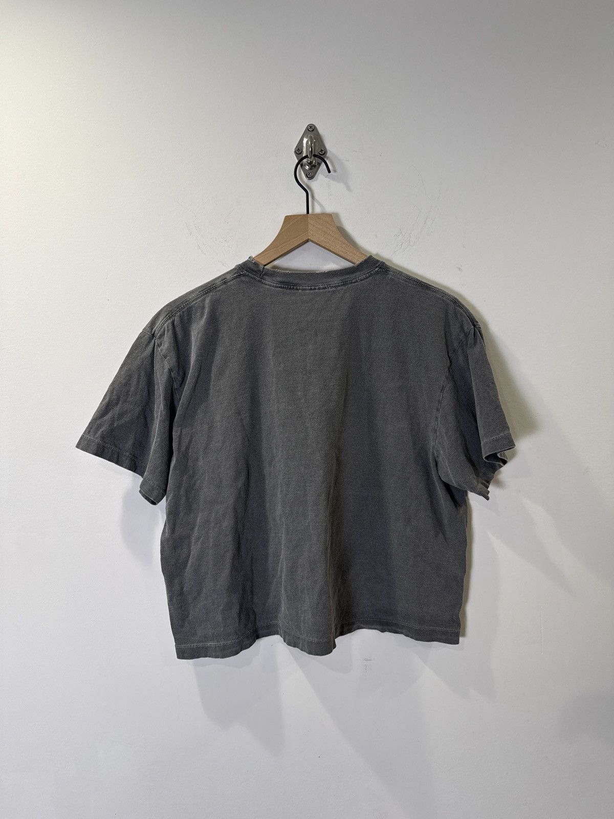 Vintage WALLEN Faded Cropped Graphic T-Shirt – Vintage Wash Size M / US 6-8 / IT 42-44 - 3 Thumbnail