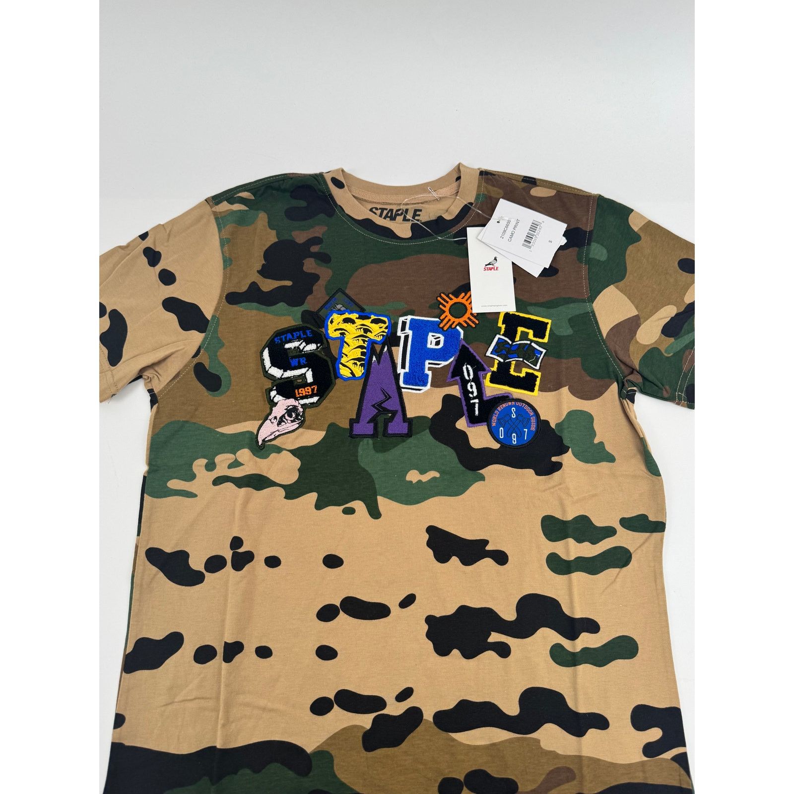 Other Men's Jeff Staple Astoria Camo Logo Oversized T-Shirt Size S Size US S / EU 44-46 / 1 - 5 Thumbnail