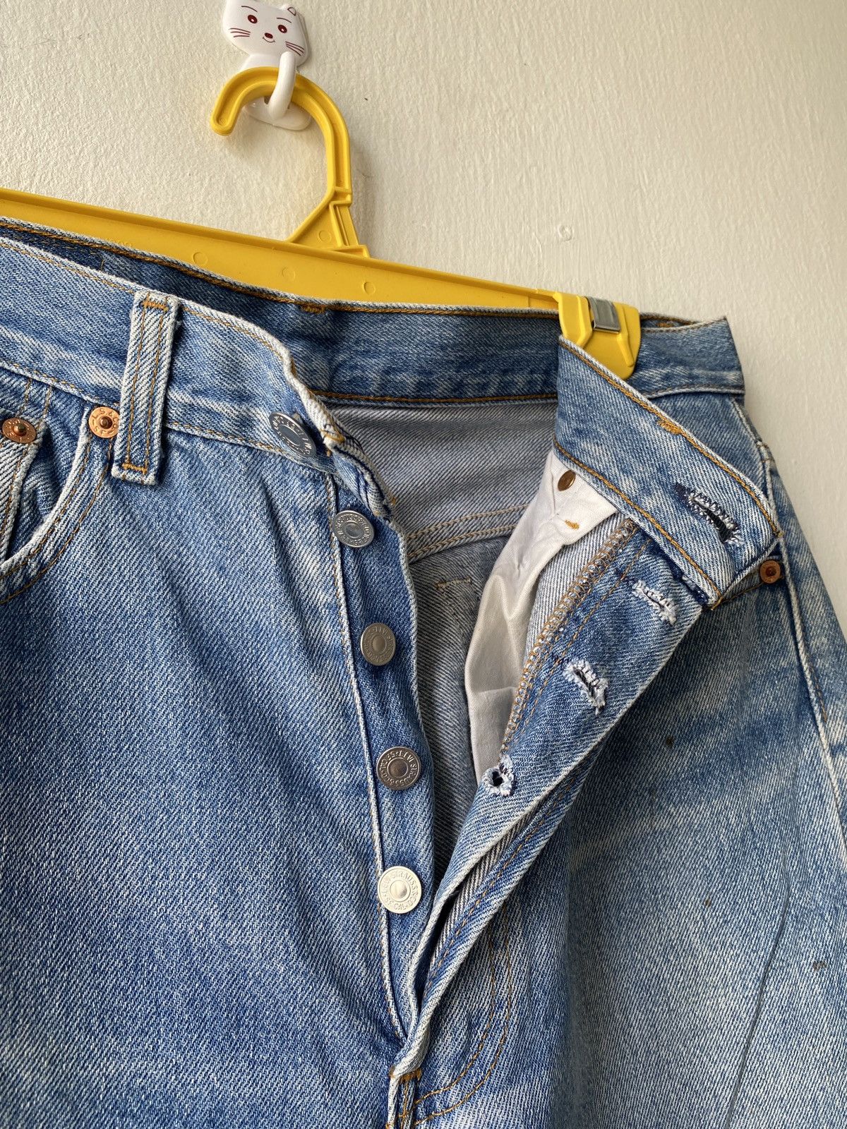 Levi's Vintage 90s Levi’s 501 Denim Size US 31 - 10 Thumbnail